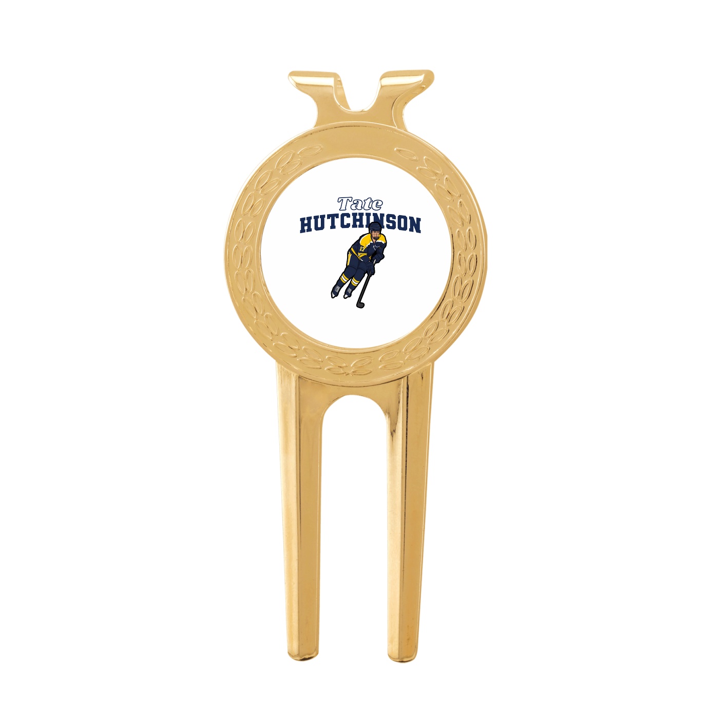 Divot Tool with Ball Marker — Name Arch in Classic