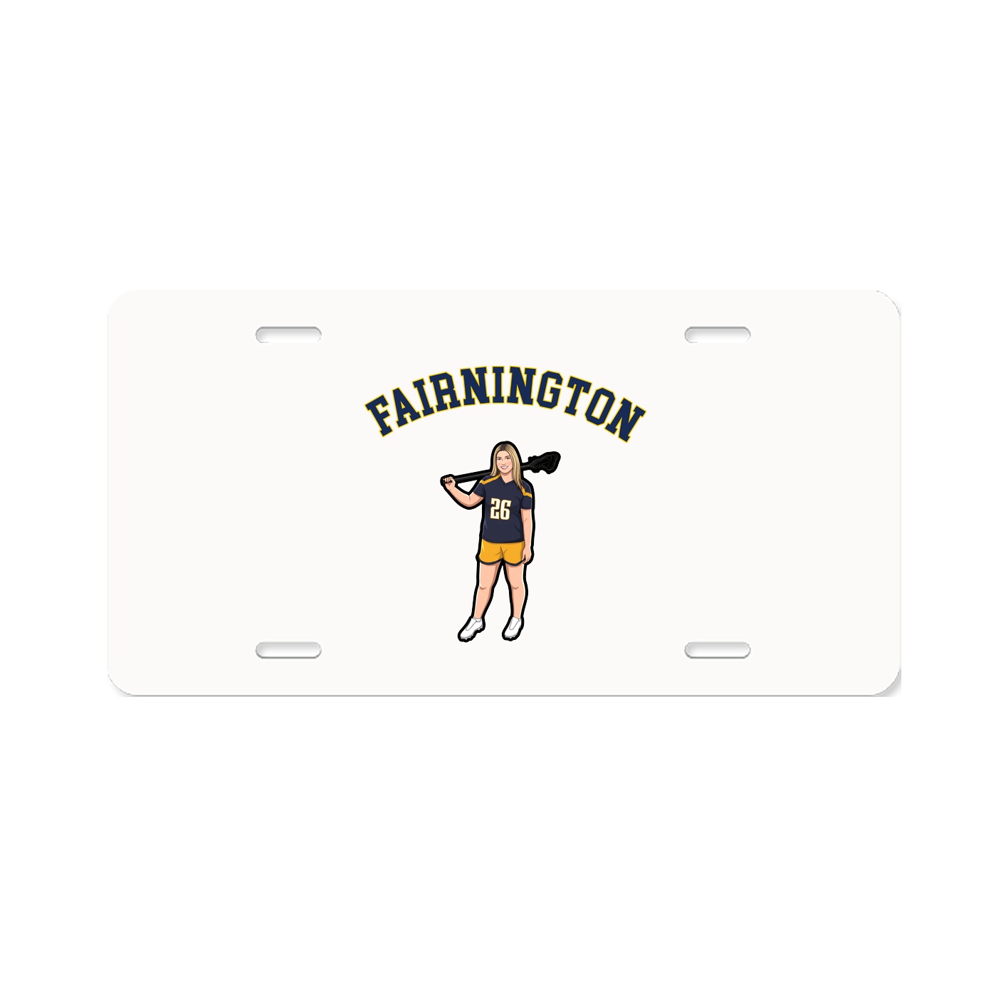 License Plate — Shirsey Arch in Classic