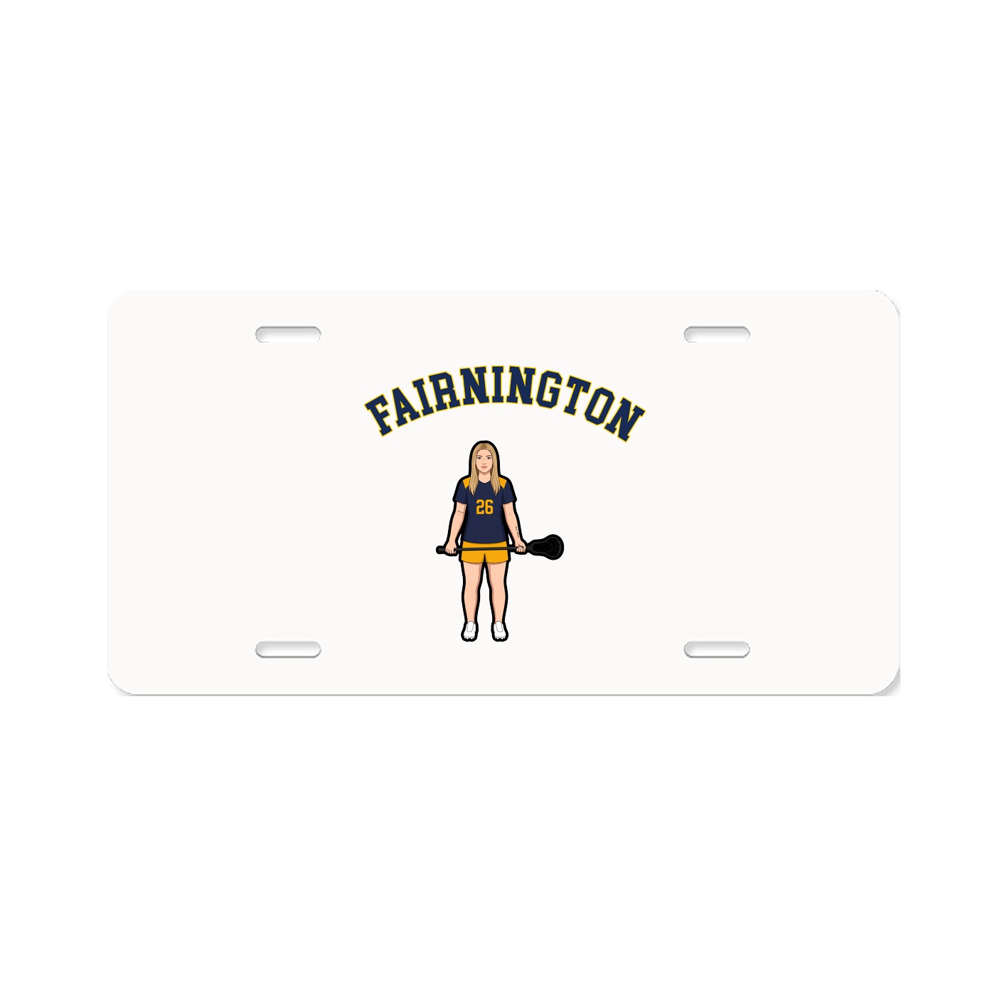 License Plate — Shirsey Arch in Classic