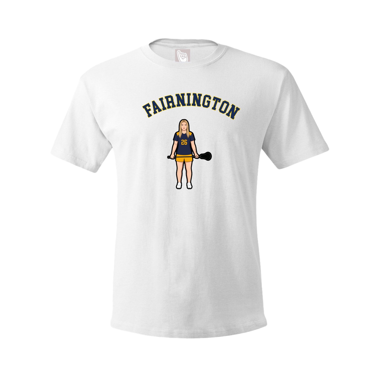 Tee — Shirsey Arch in White
