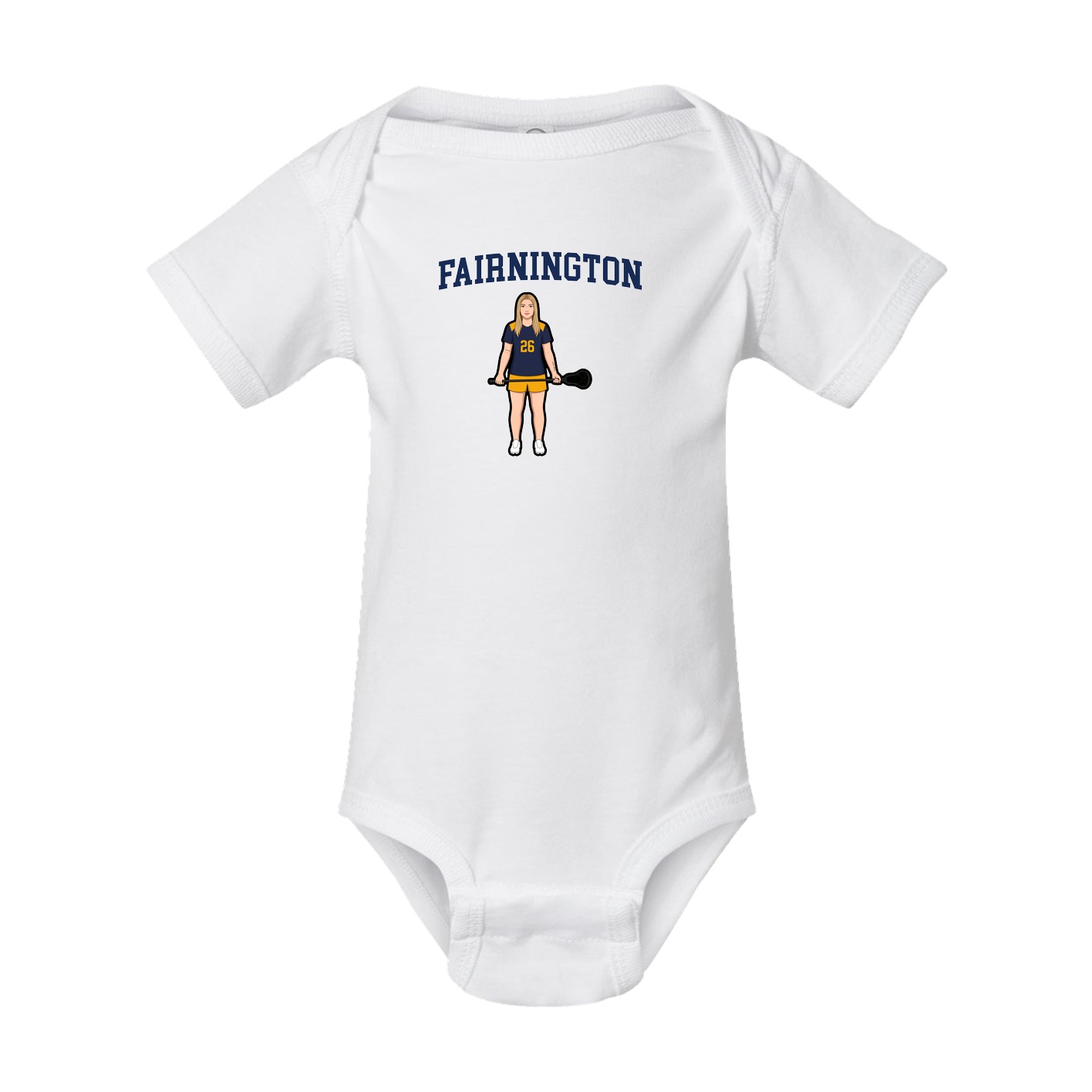 Baby Onesie — Shirsey in White