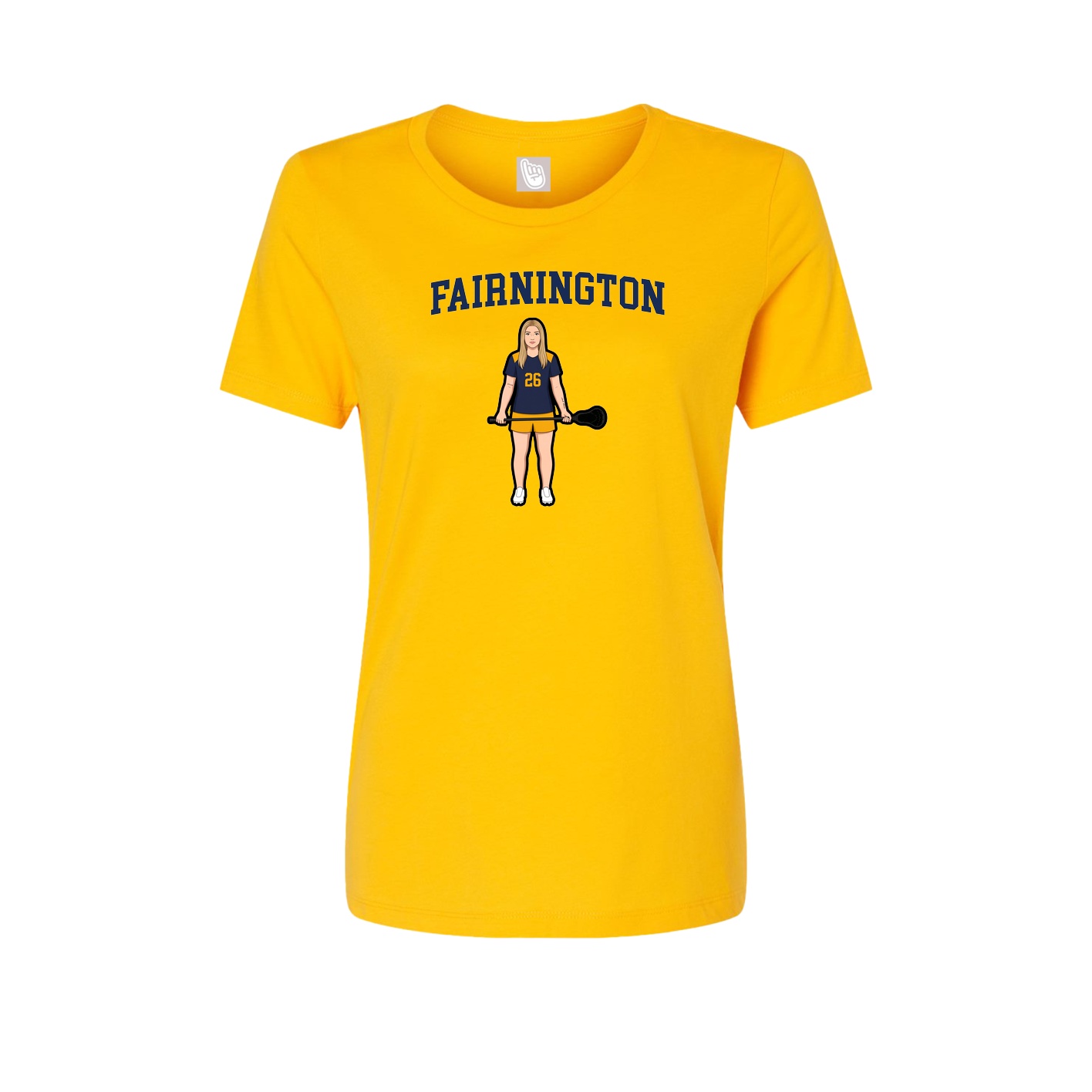 Womens Tee — Shirsey in Gold
