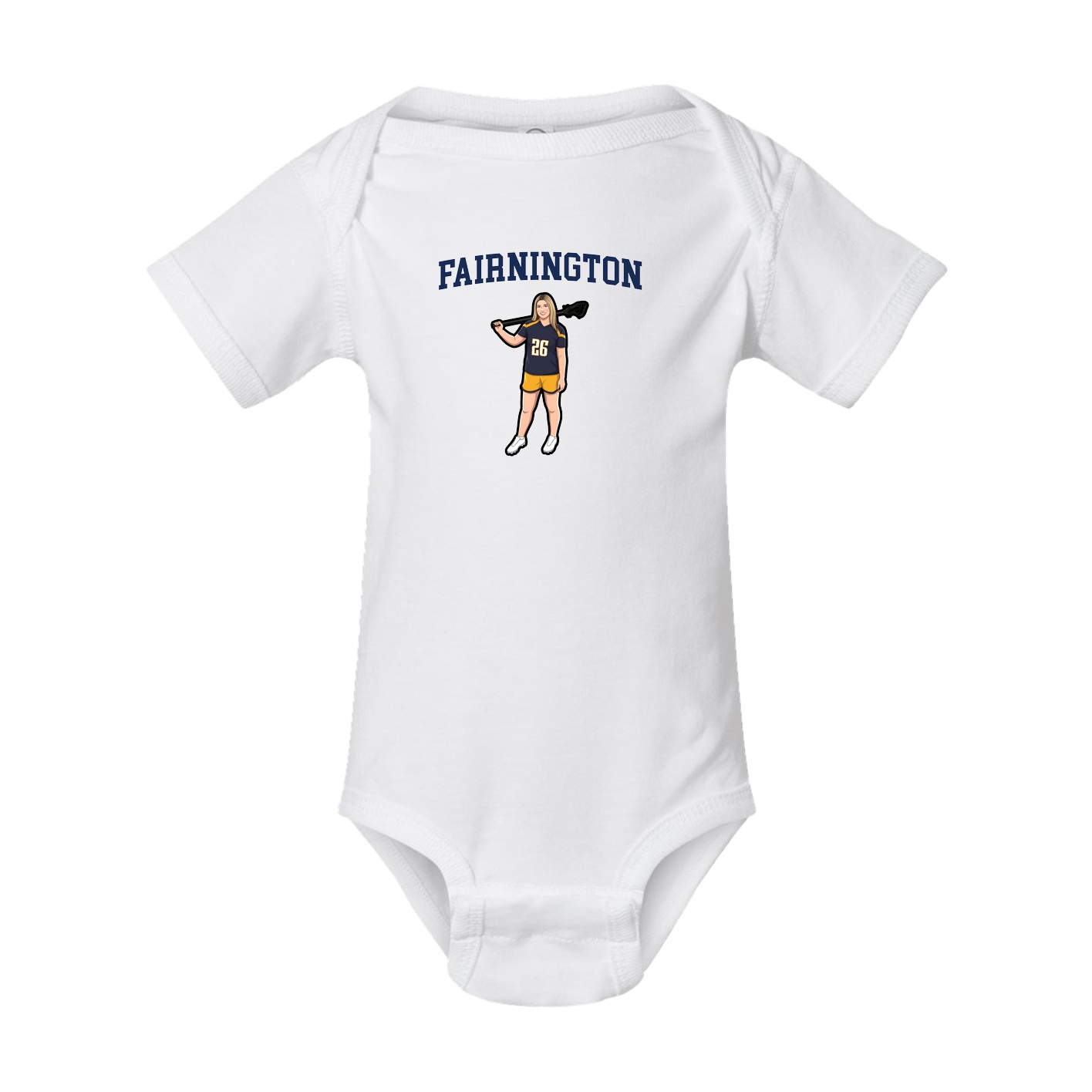 Baby Onesie — Shirsey in White
