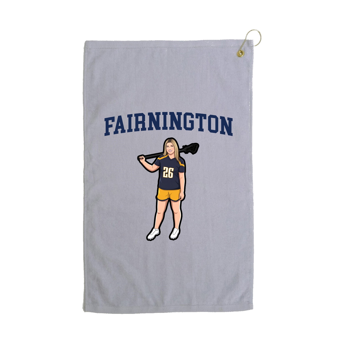 Golf Towel — Shirsey in Grey