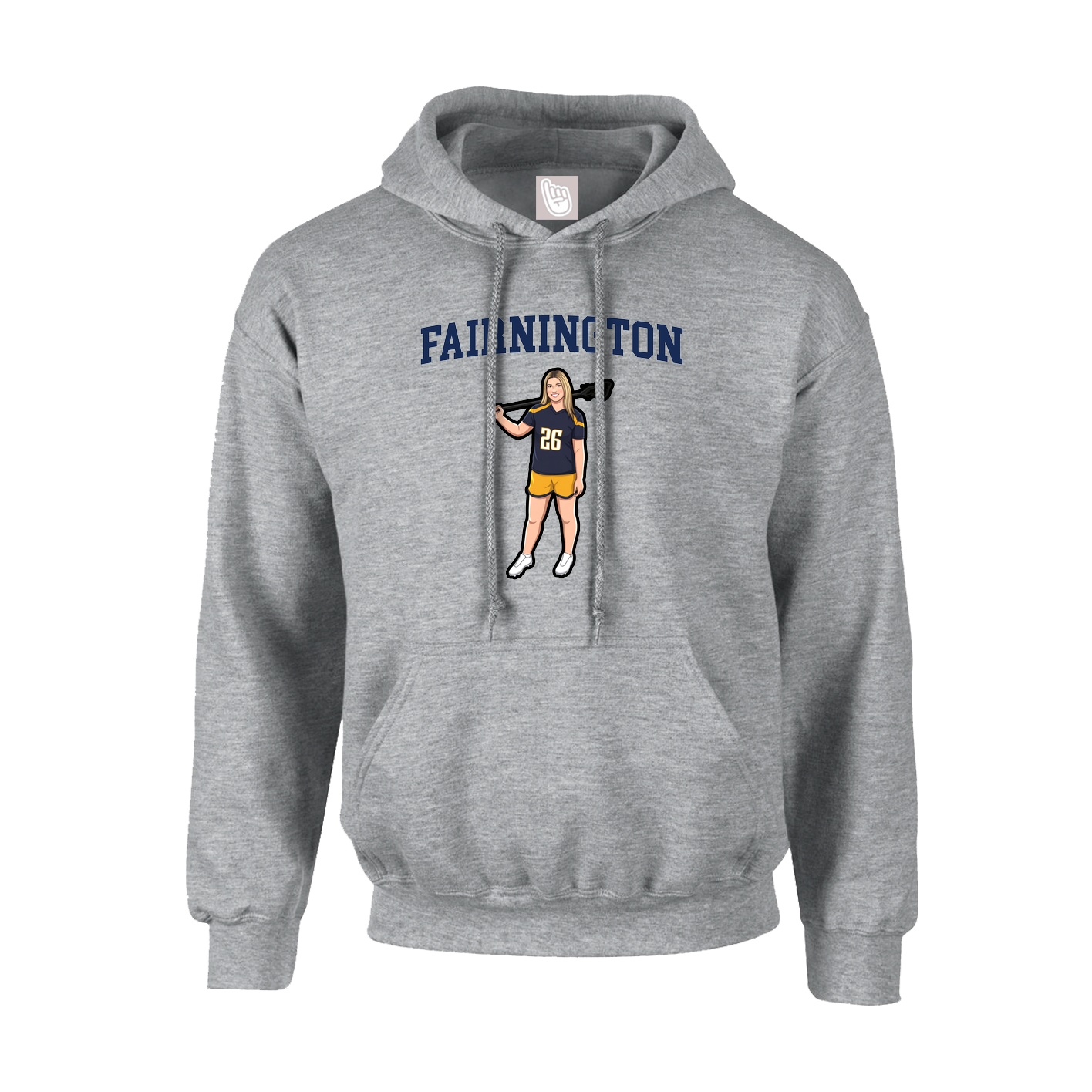 Youth Hoodie — Shirsey in Grey
