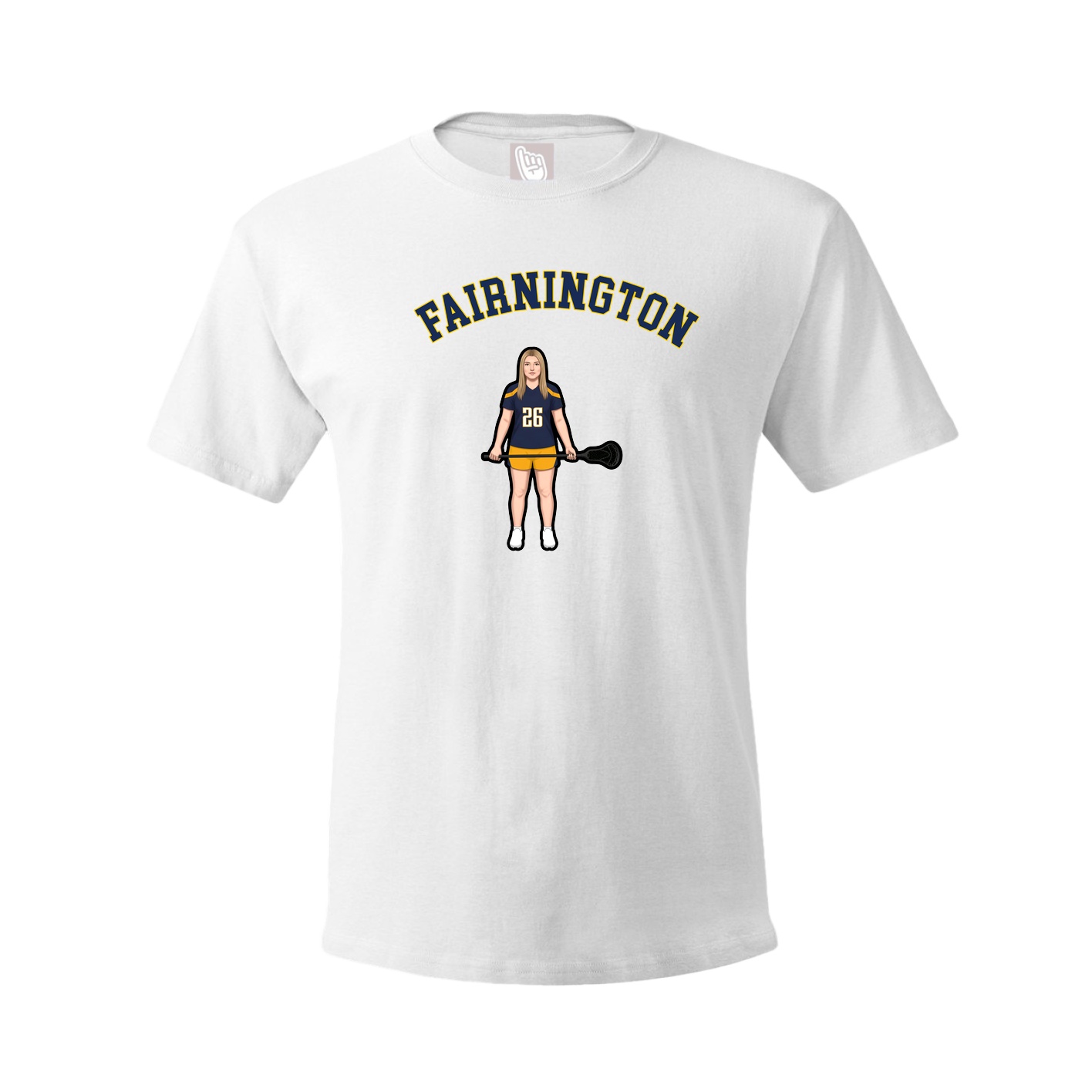 Youth Tee — Shirsey Arch in White