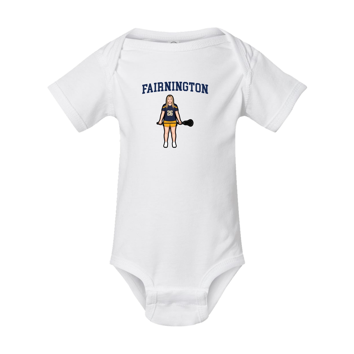 Baby Onesie — Shirsey in White