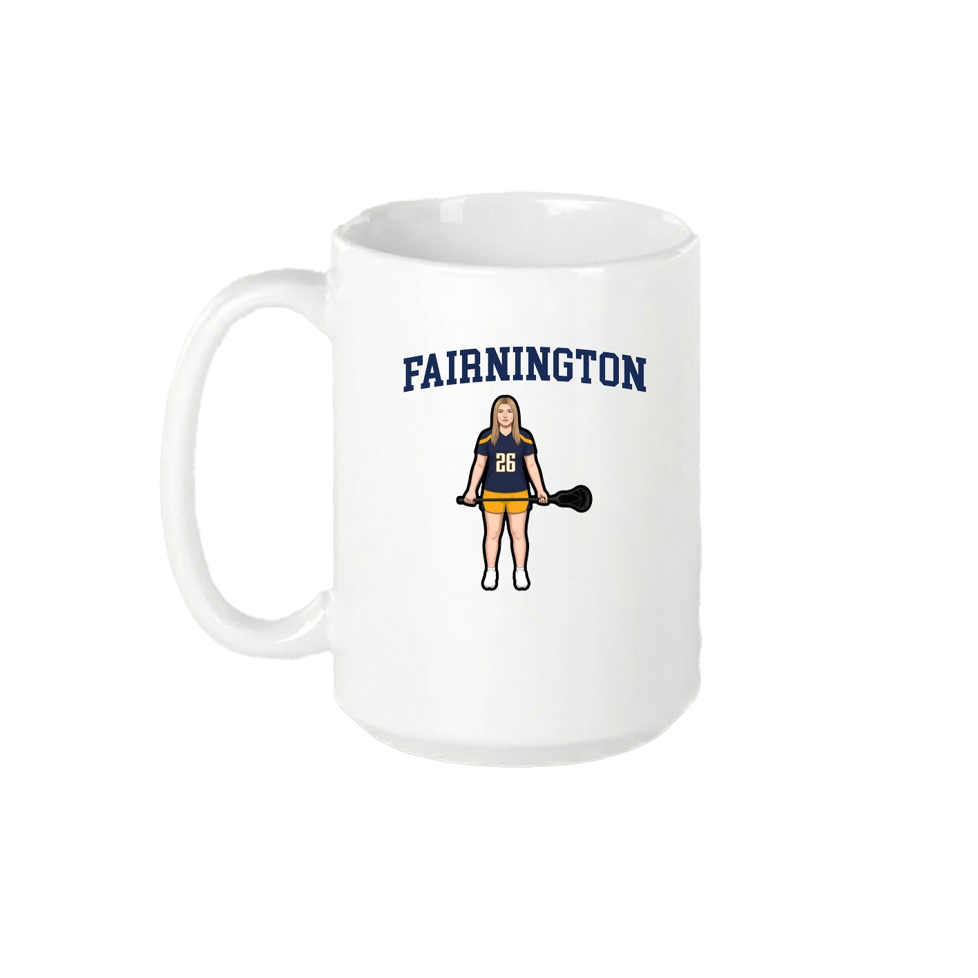 15oz Coffee Mug — Shirsey in White