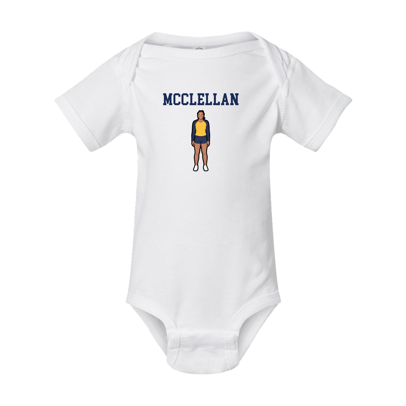 Baby Onesie — Shirsey in White