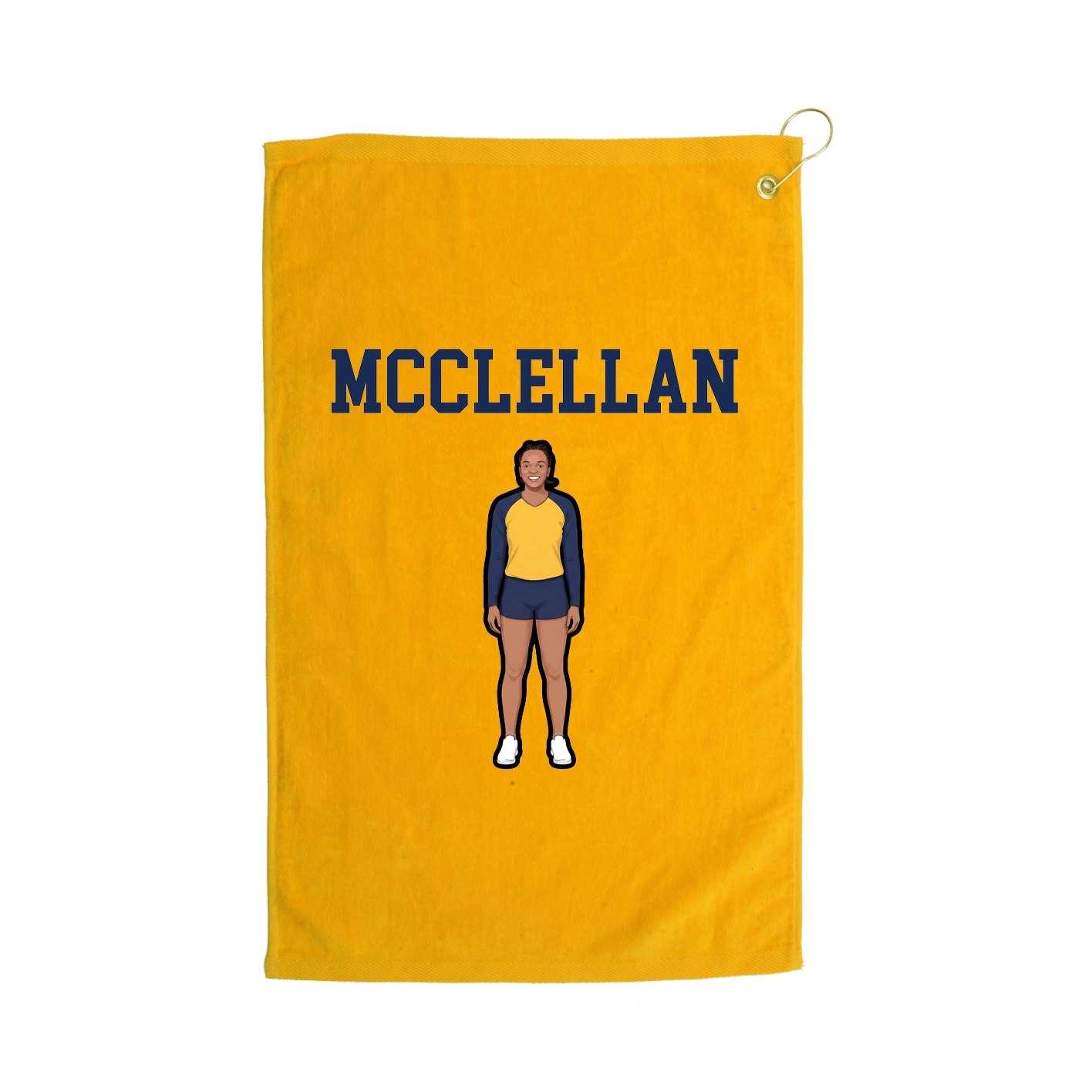 Golf Towel — Shirsey in Gold