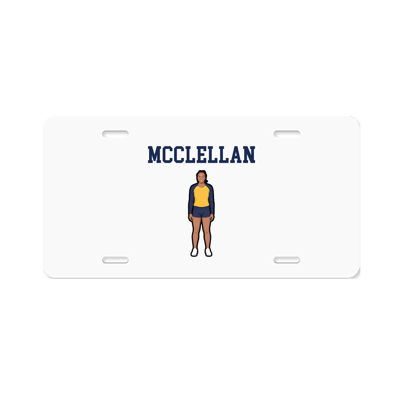 License Plate — Shirsey in Classic