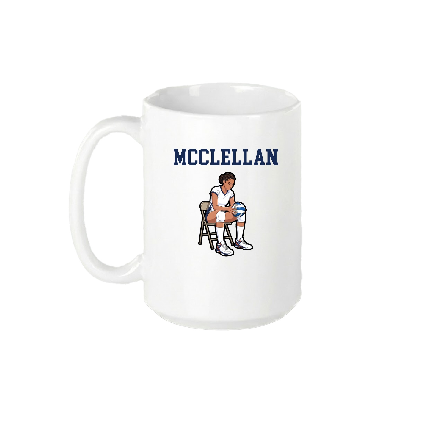 15oz Coffee Mug — Shirsey in White