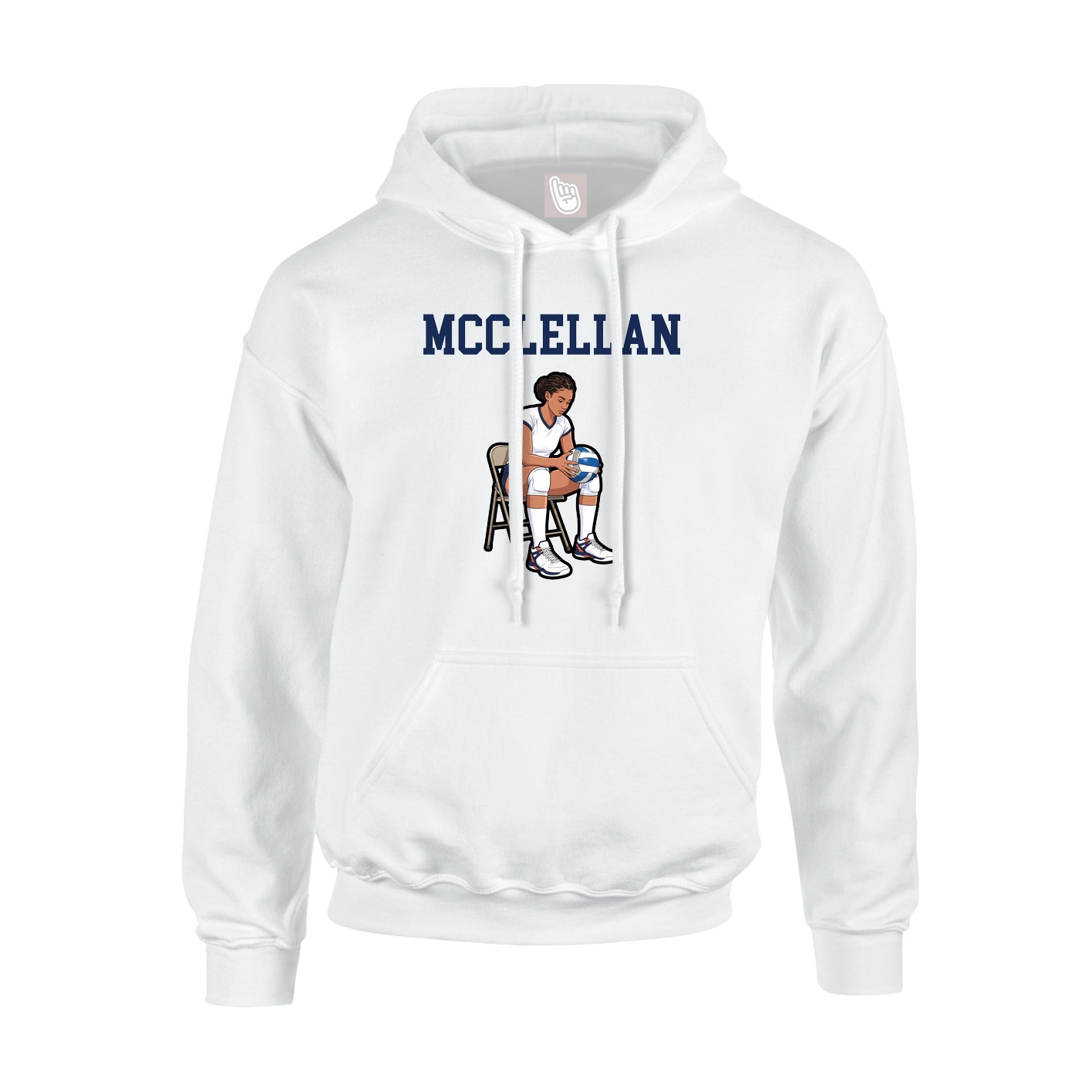 Youth Hoodie — Shirsey in White