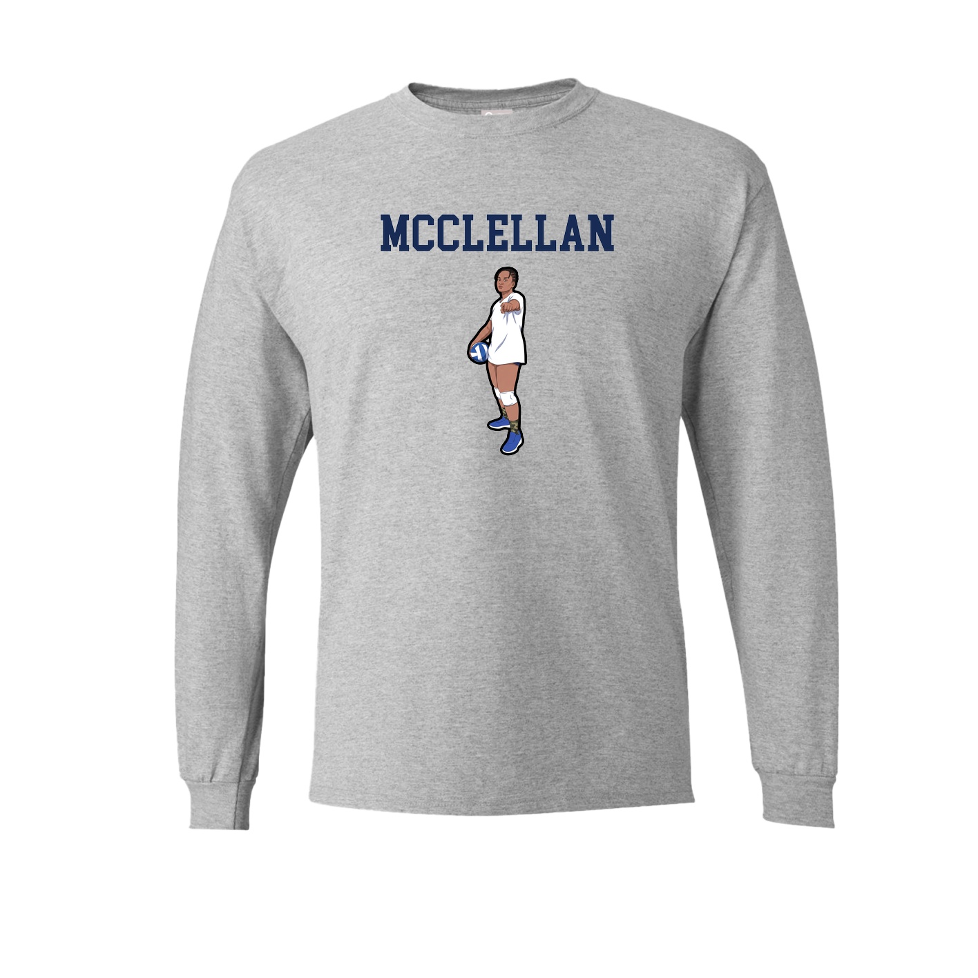 Long Sleeve Tee — Shirsey in Grey