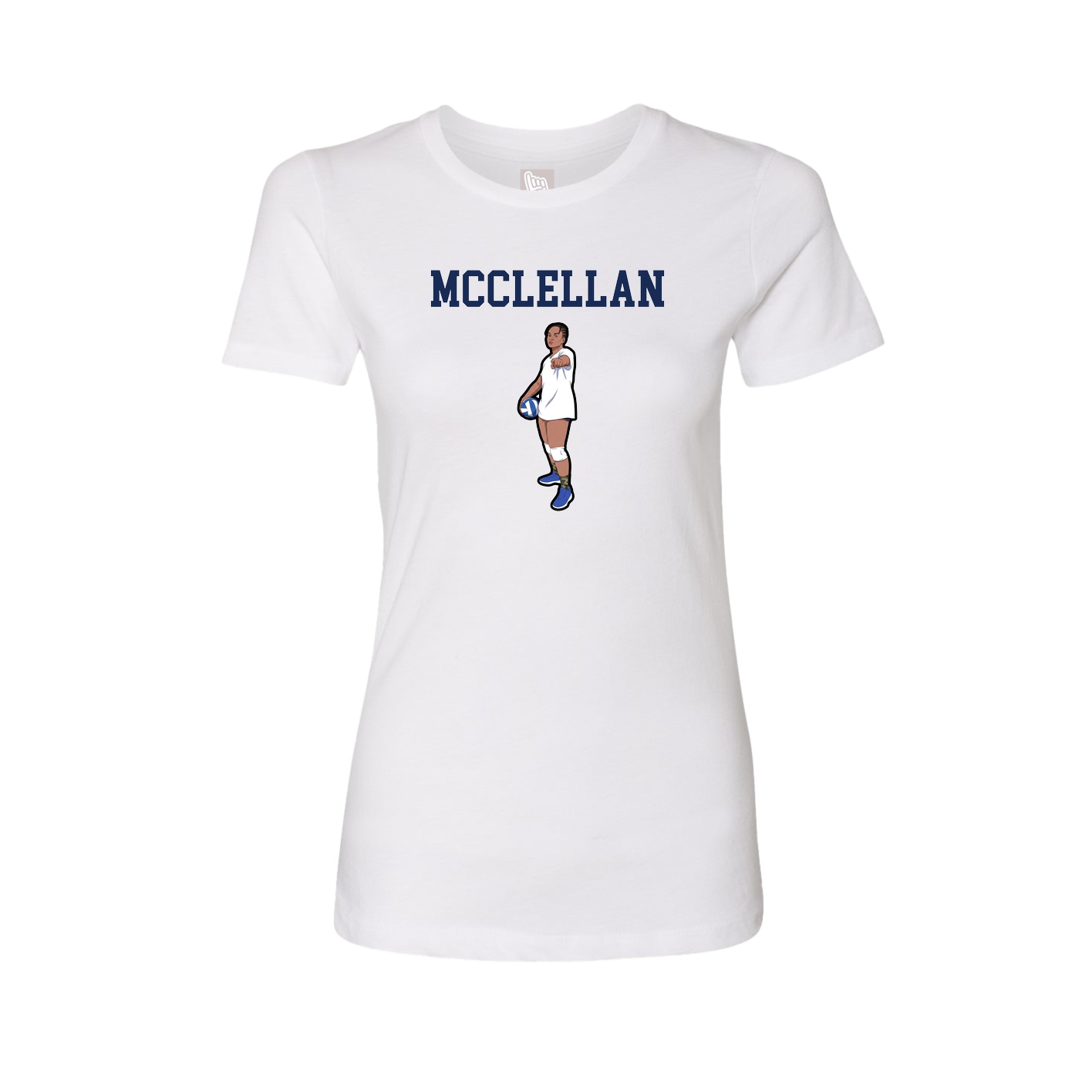 Fitted Women's Tee — Shirsey in White