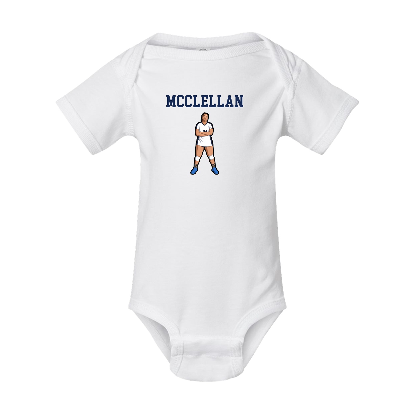 Baby Onesie — Shirsey in White