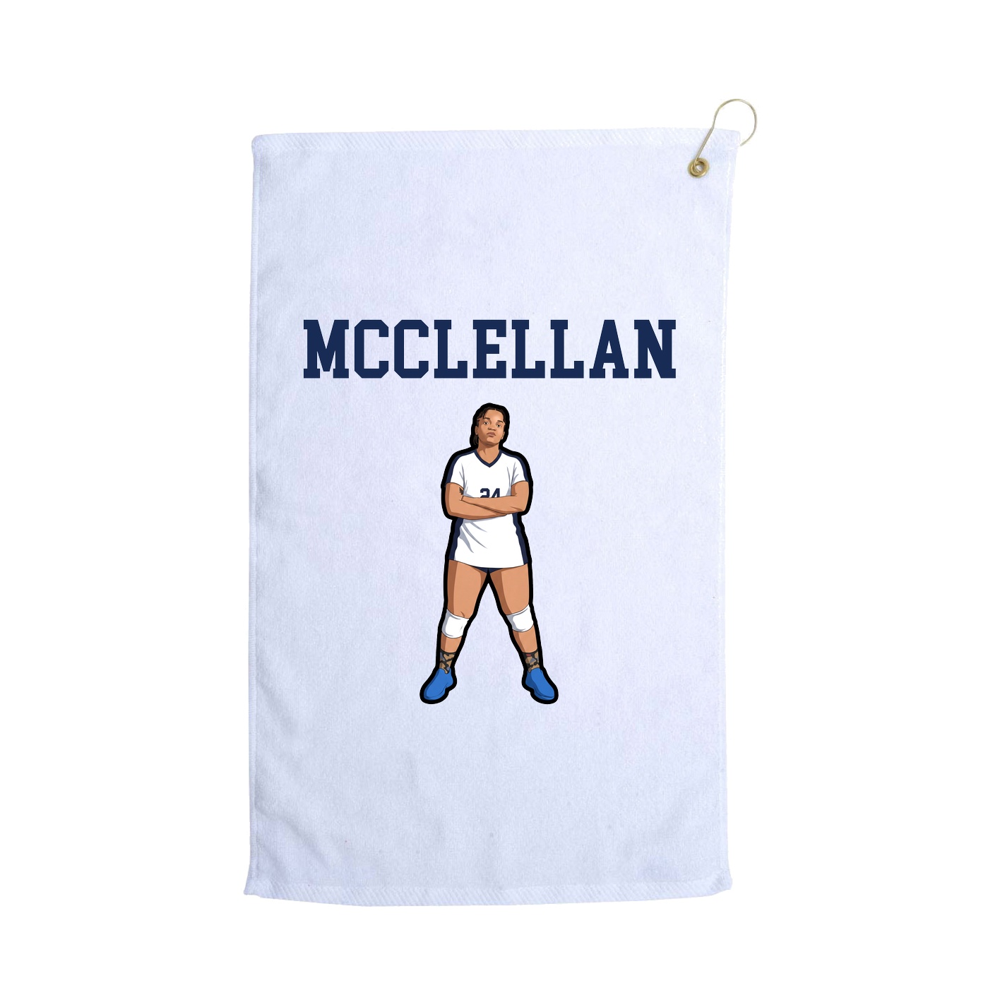 Golf Towel — Shirsey in White