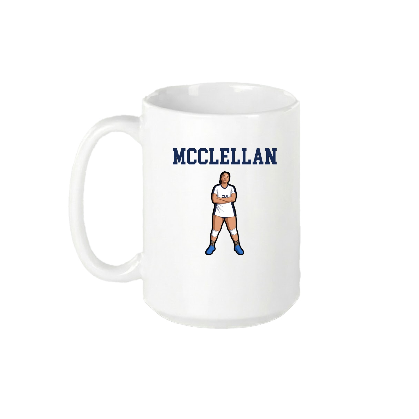 15oz Coffee Mug — Shirsey in White