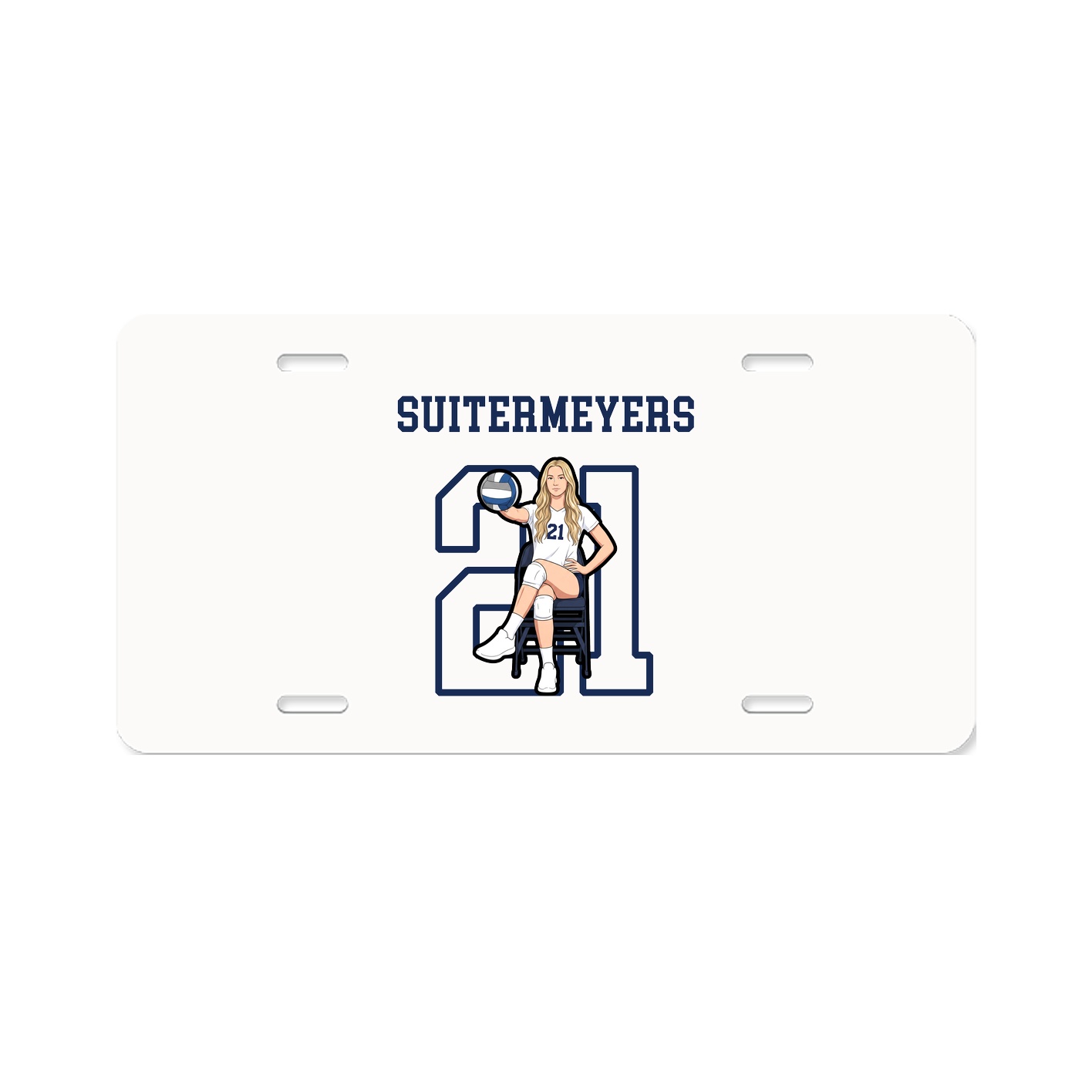 License Plate — Shirsey in Classic