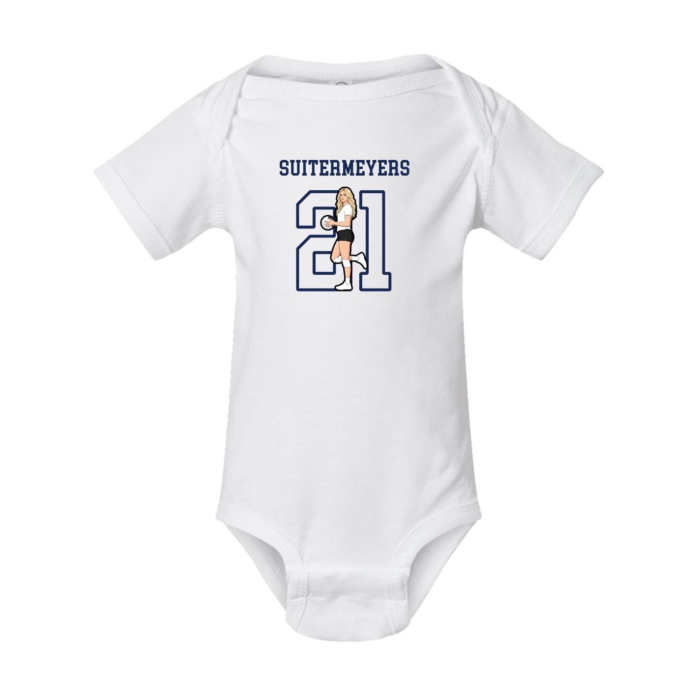 Baby Onesie — Shirsey in White