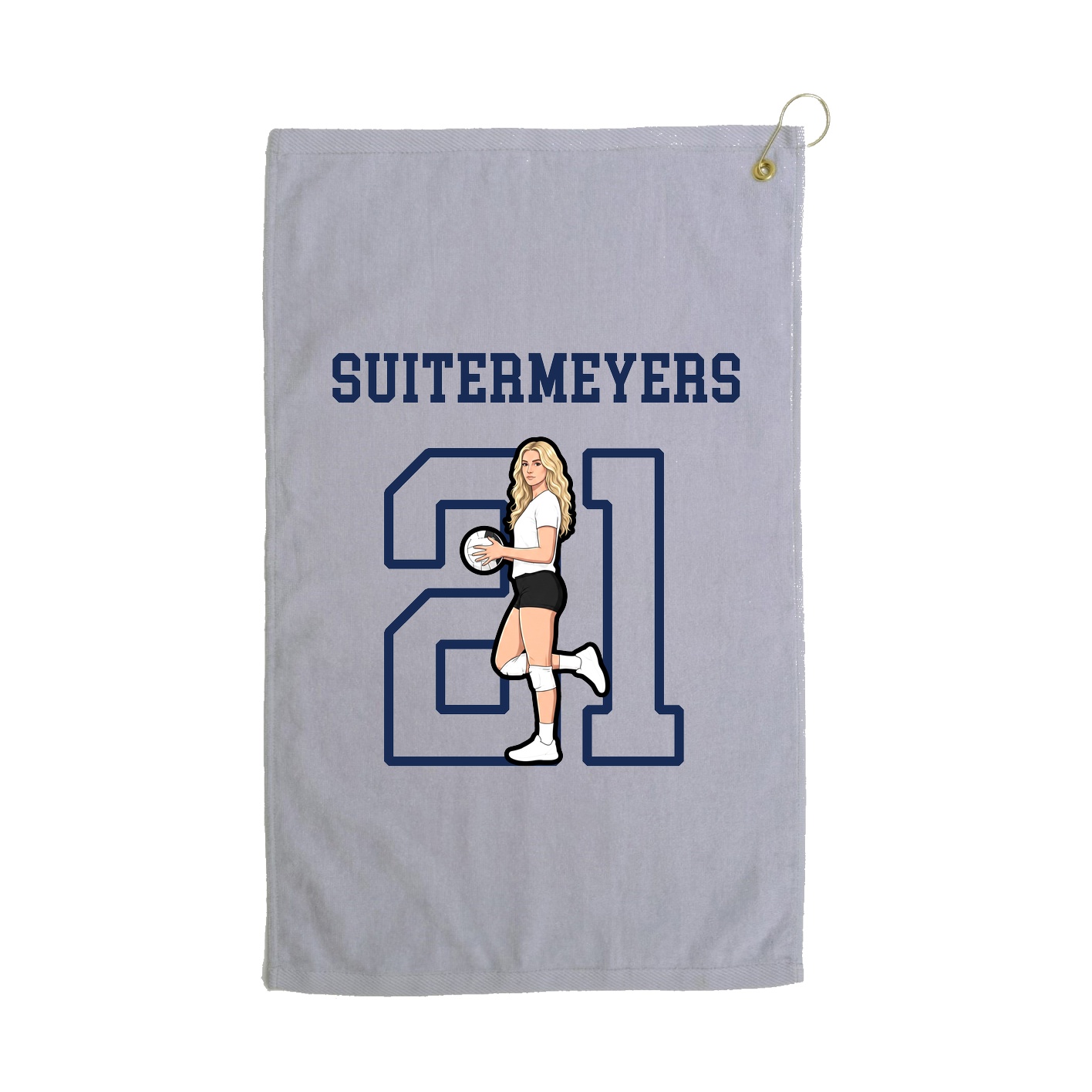 Golf Towel — Shirsey in Grey