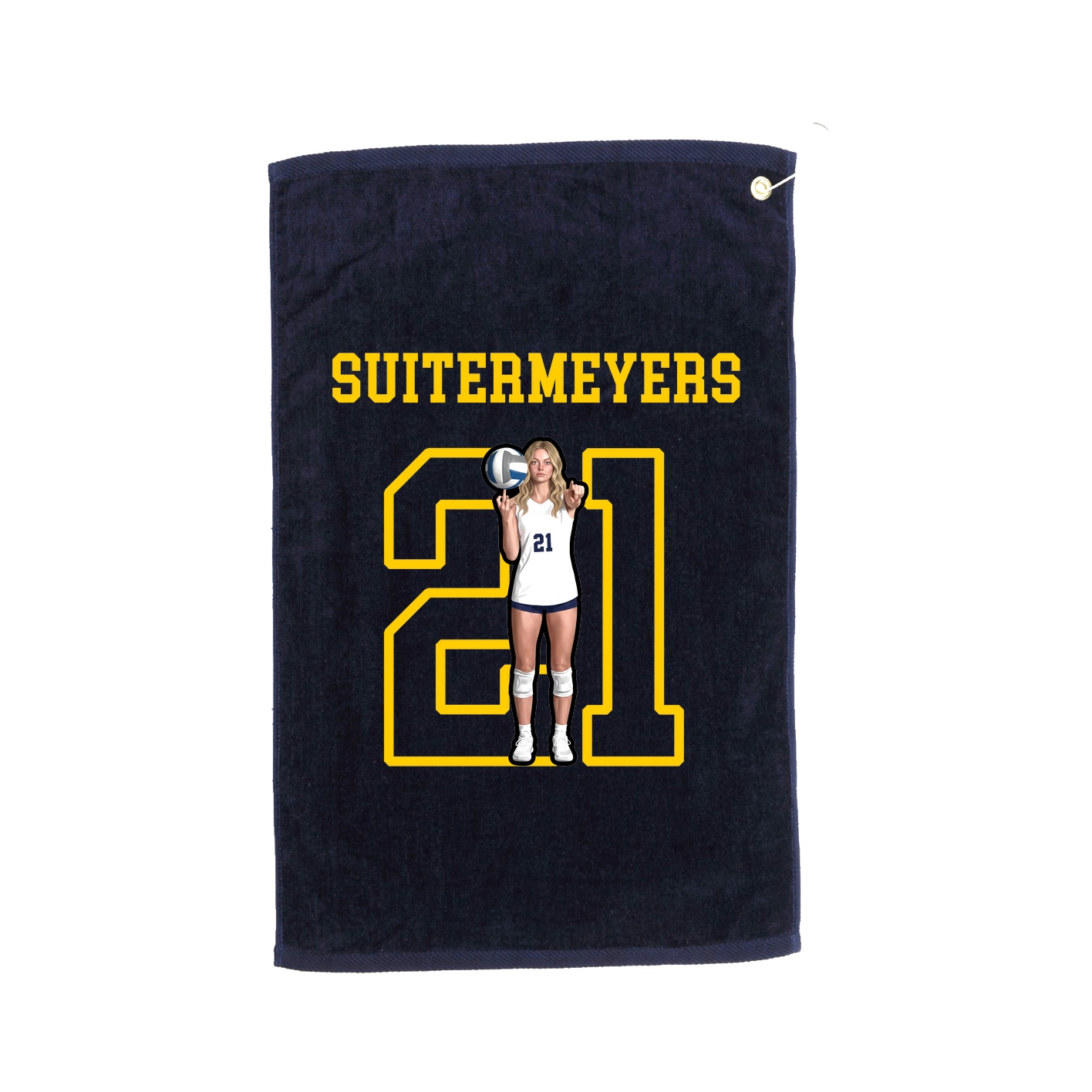 Golf Towel — Shirsey in Navy