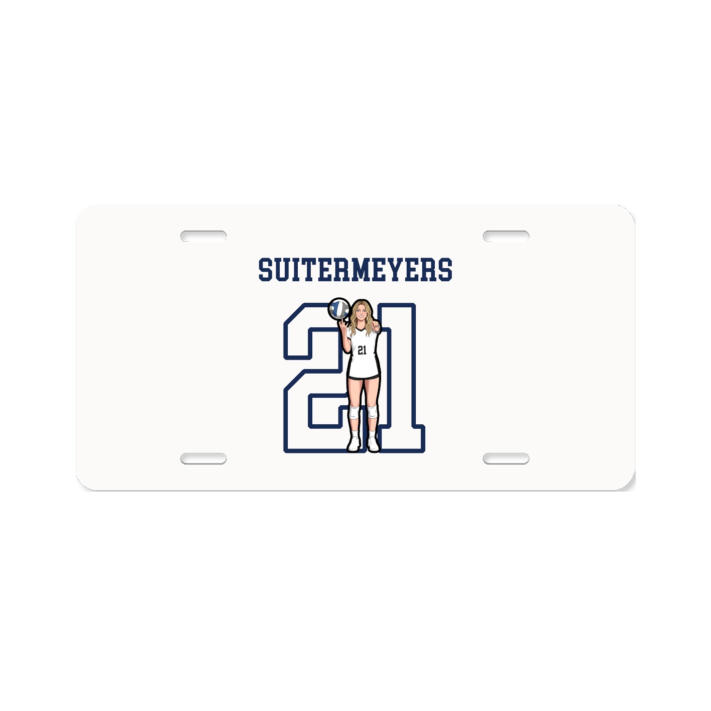 License Plate — Shirsey in Classic