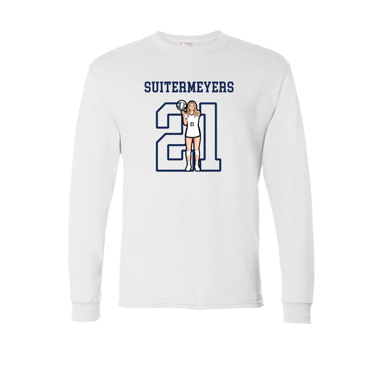 Long Sleeve Tee — Shirsey in White