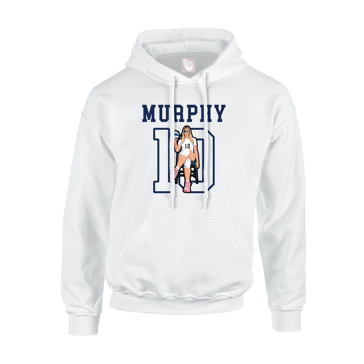 Youth Hoodie — Shirsey in White