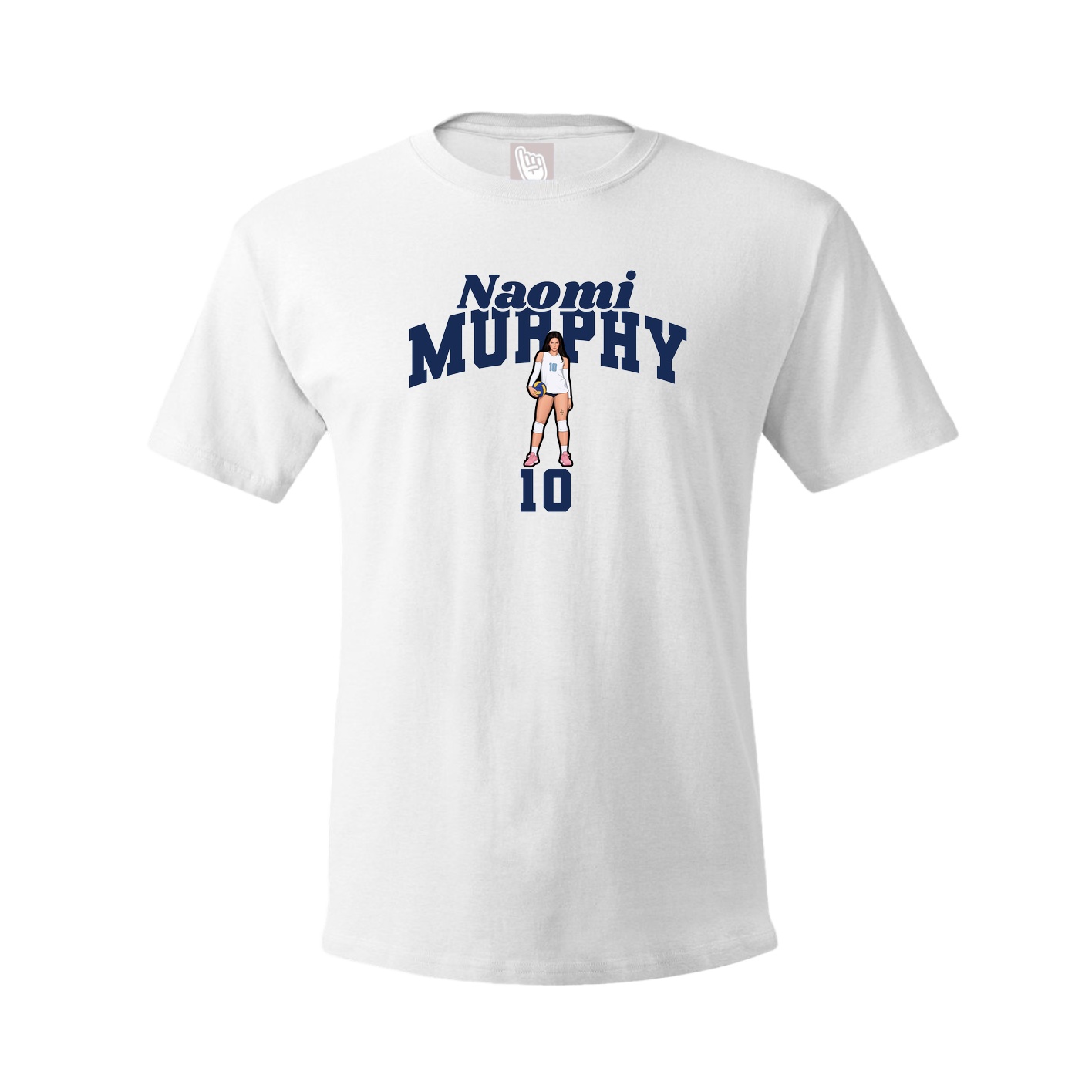 Youth Tee — Signature Arch in White