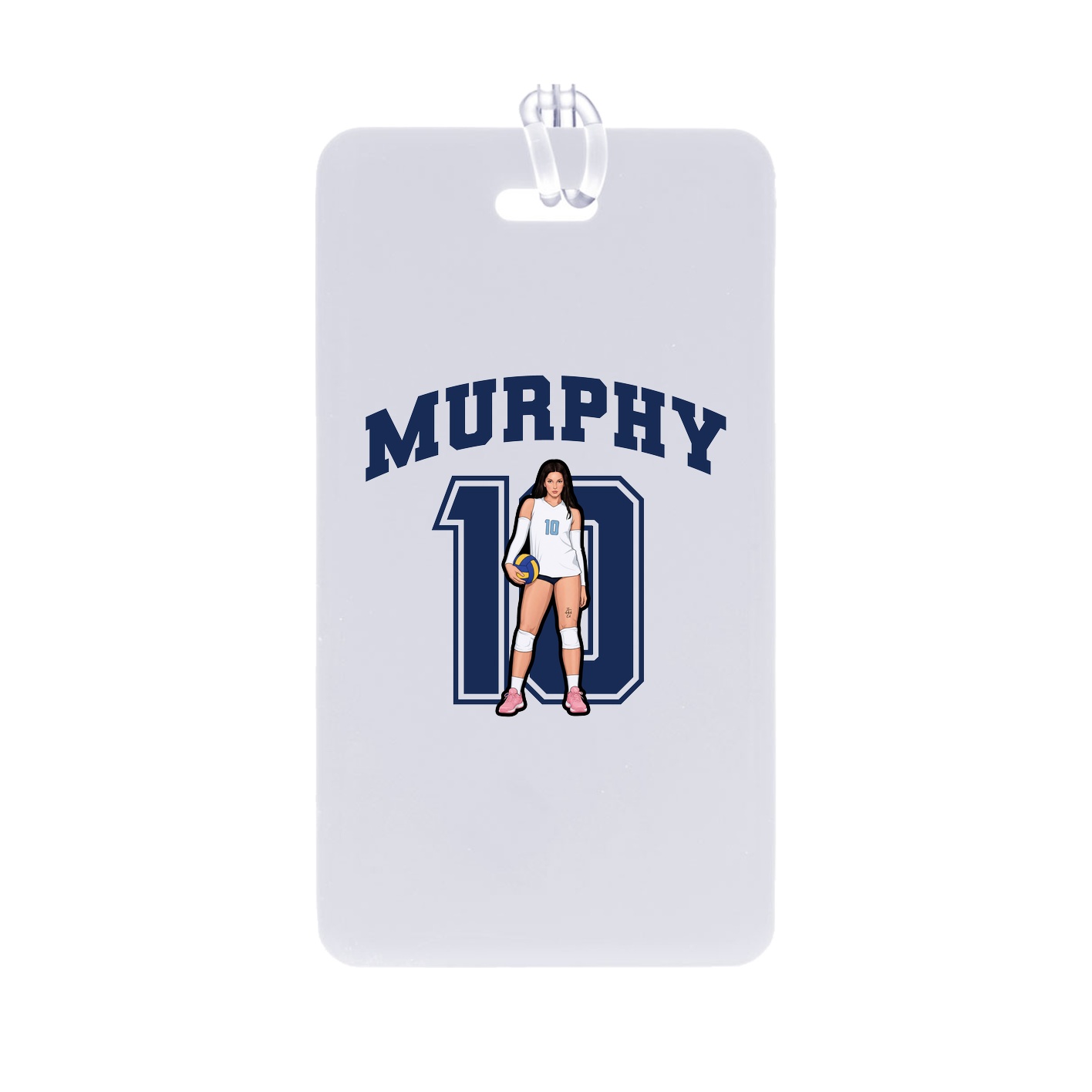 Bag Tag — Number in Classic