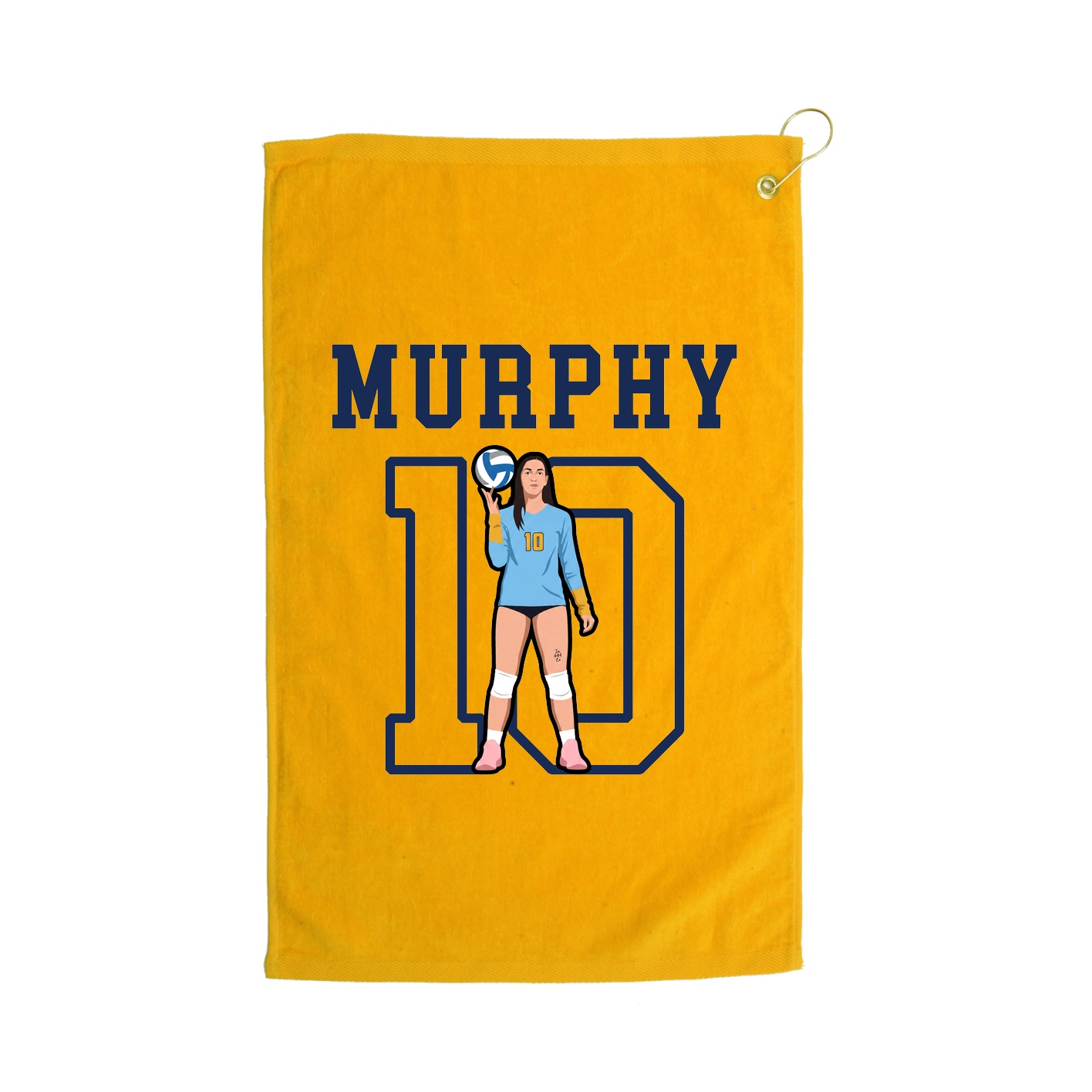 Golf Towel — Shirsey in Gold
