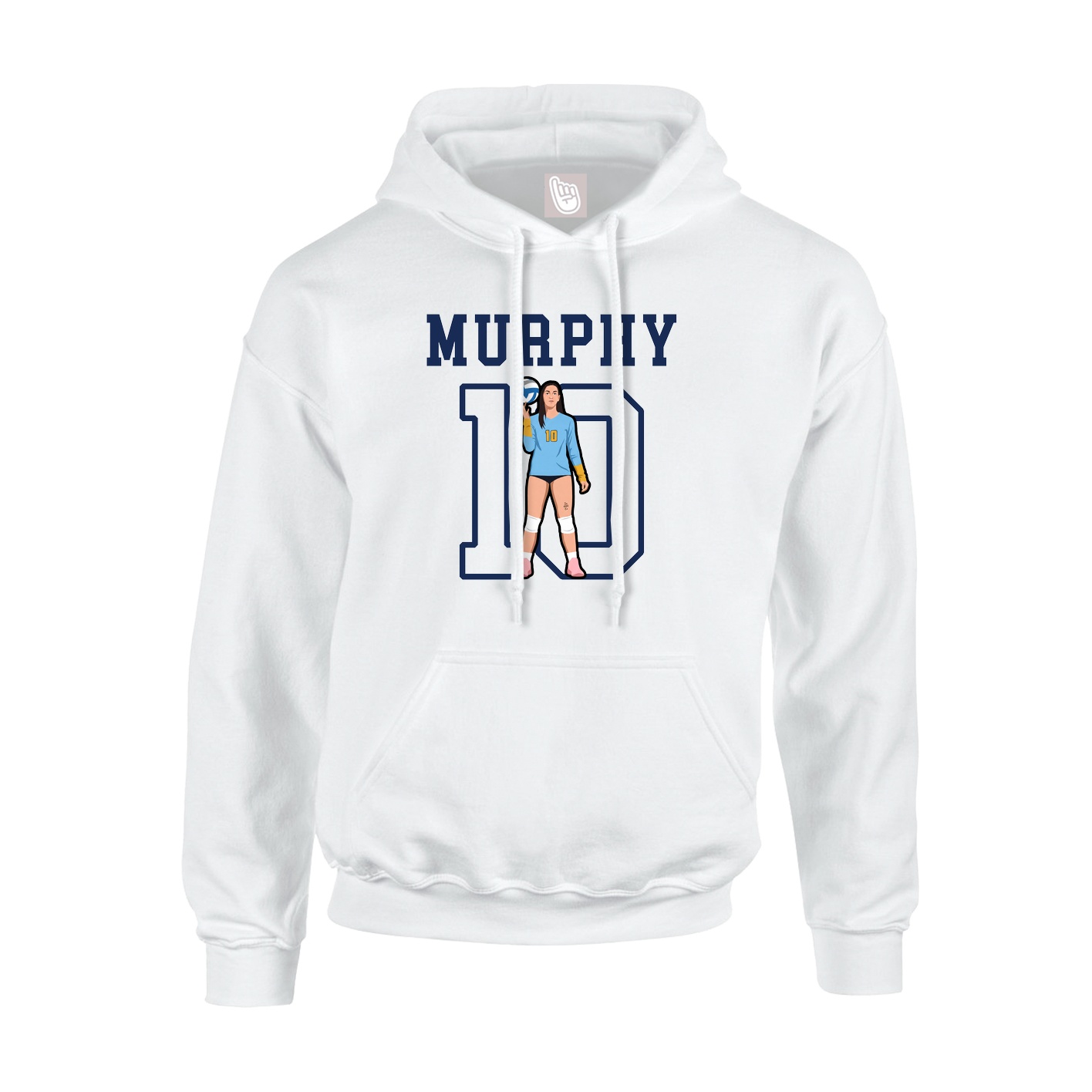 Youth Hoodie — Shirsey in White