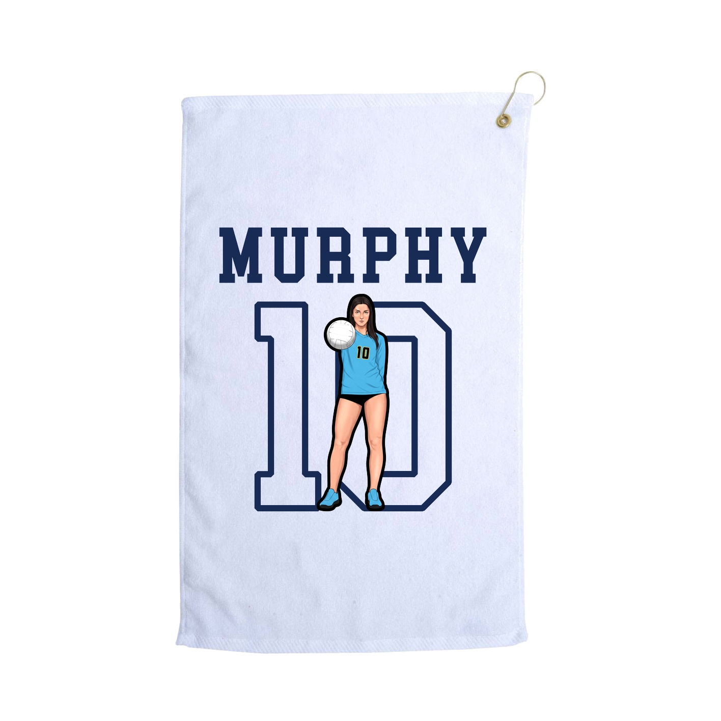 Golf Towel — Shirsey in White