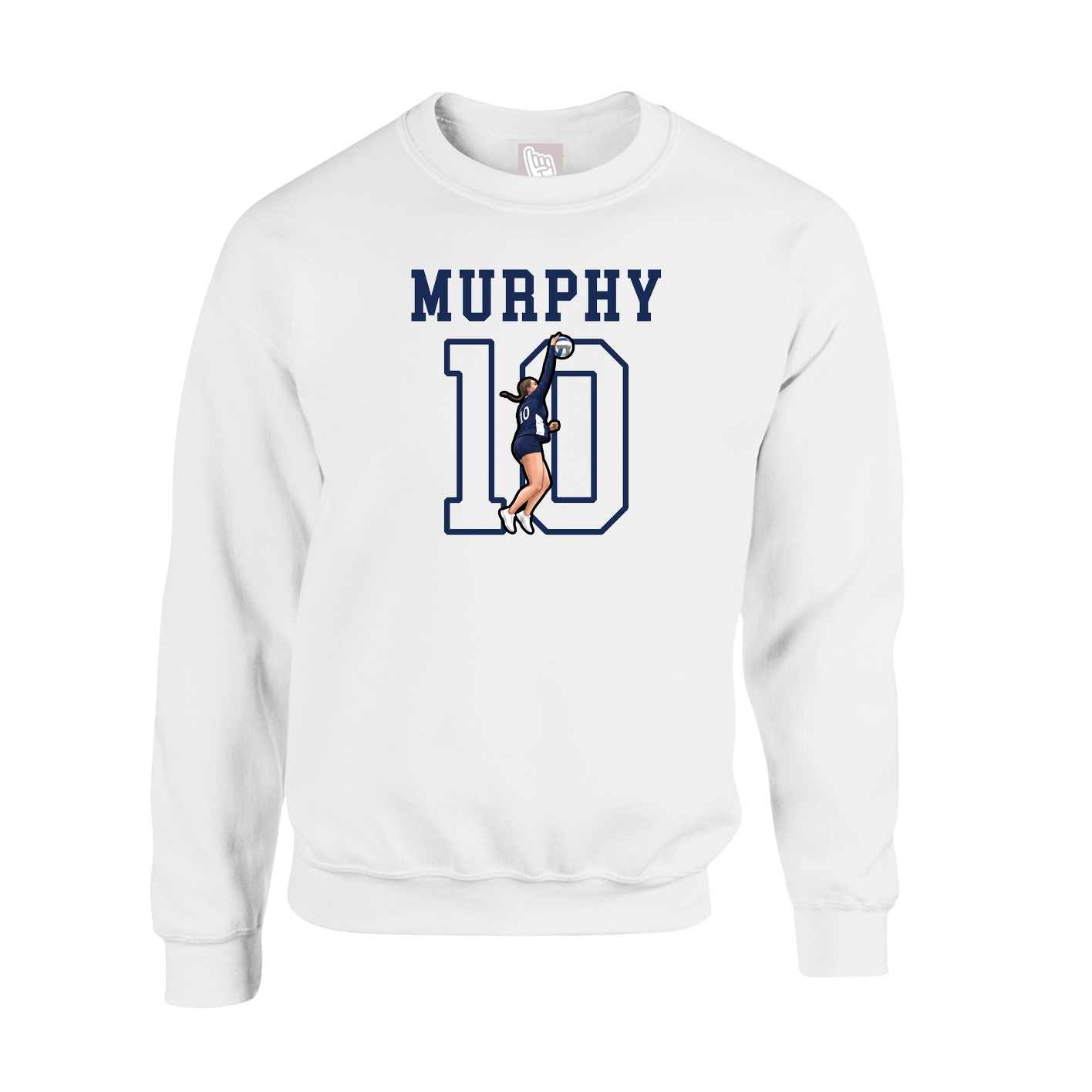 Fleece Crew — Shirsey in White
