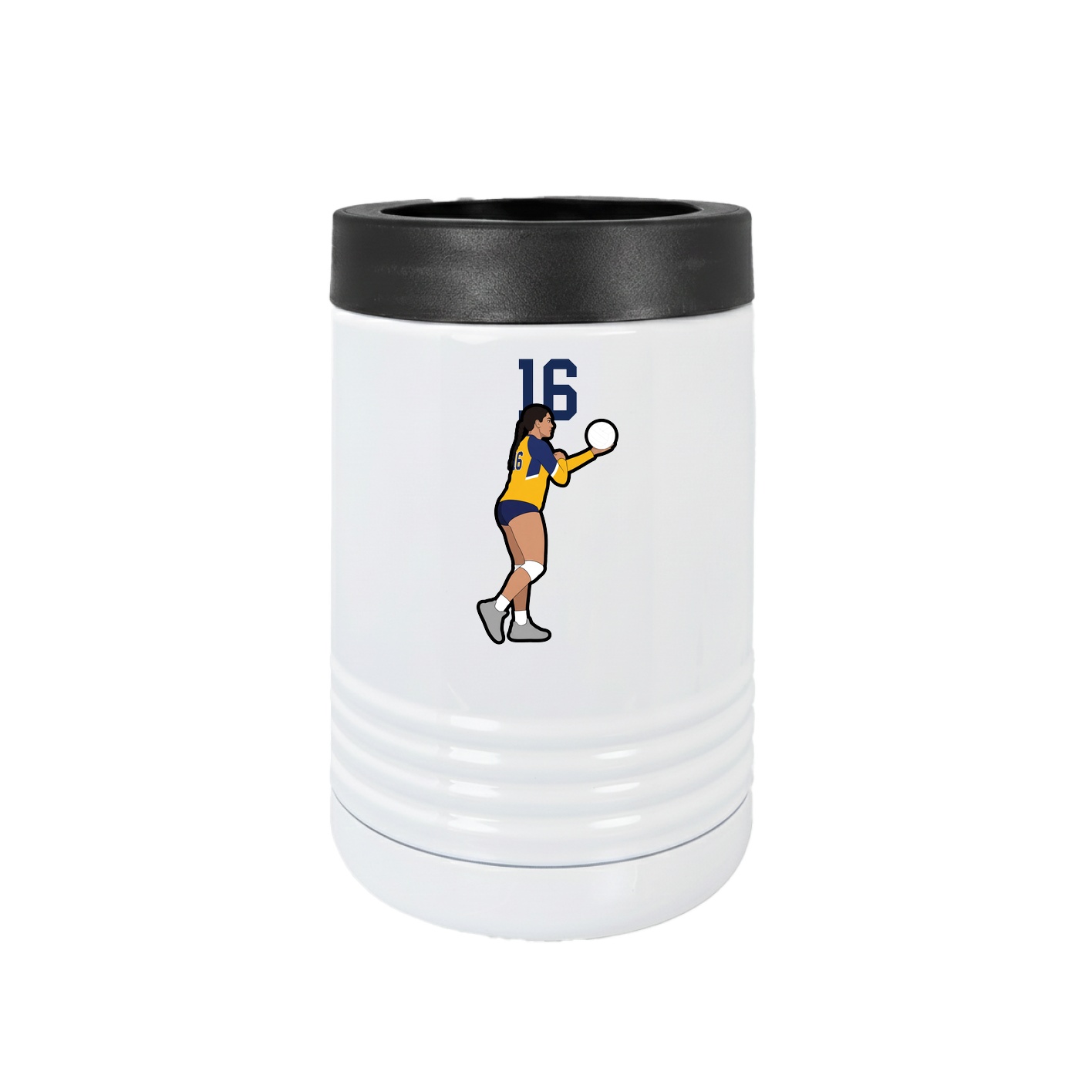 Beverage Holder — Number Top in White