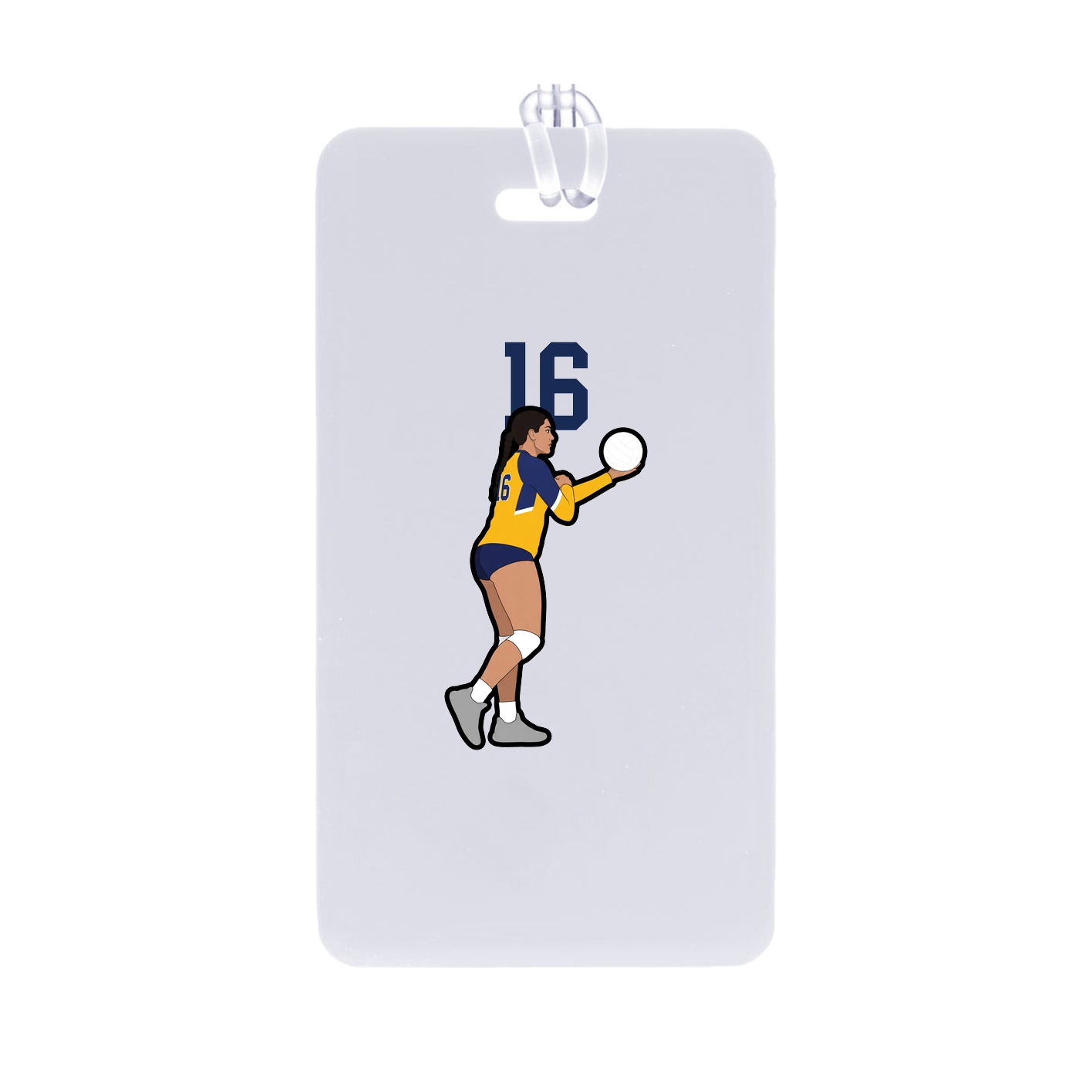 Bag Tag — Number Top in Classic