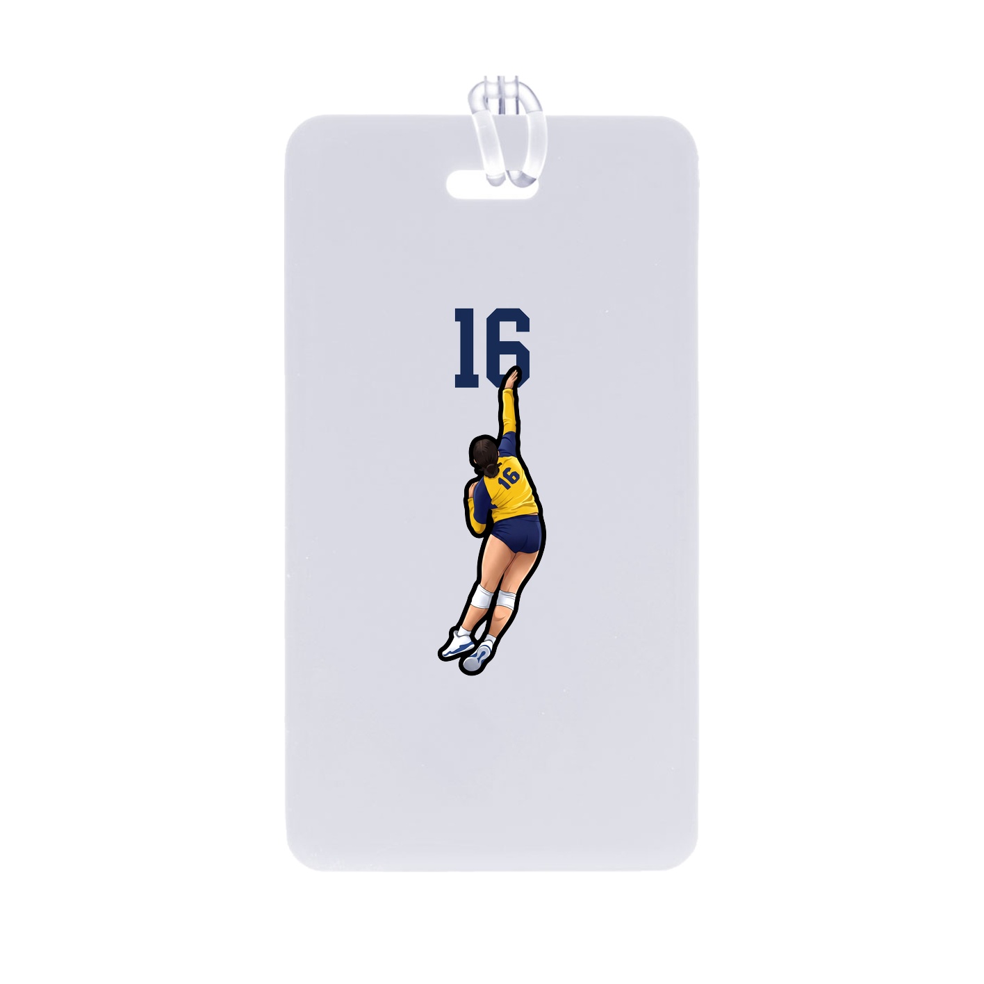 Bag Tag — Number Top in Classic