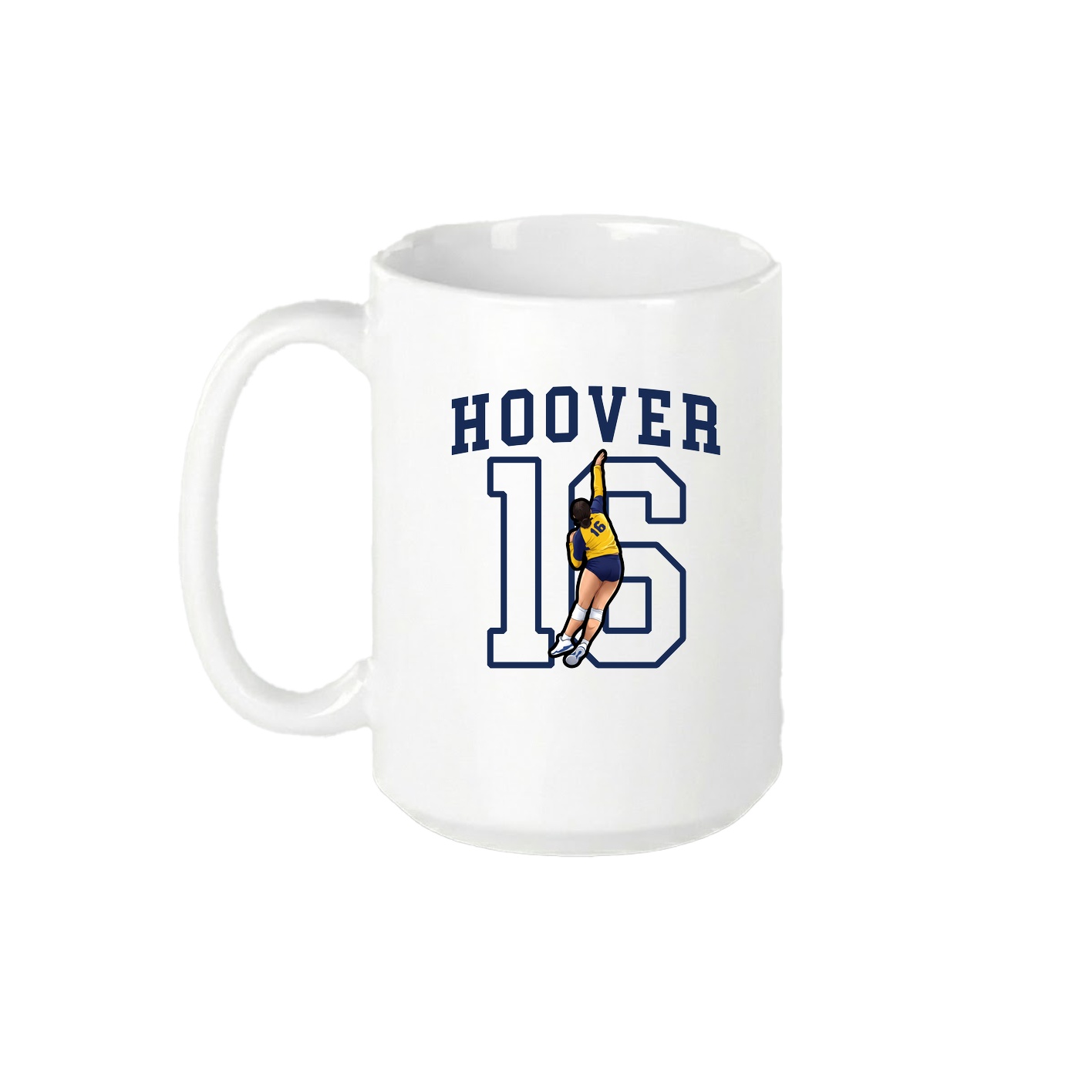 15oz Coffee Mug — Shirsey in White