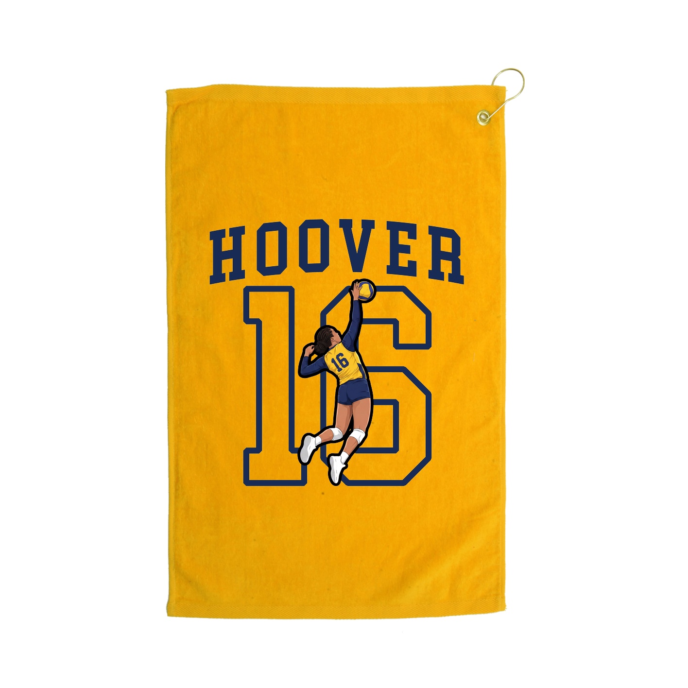 Golf Towel — Shirsey in Gold