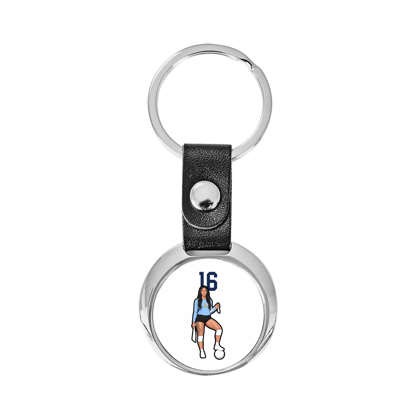 Key Chain — Number Top in Classic