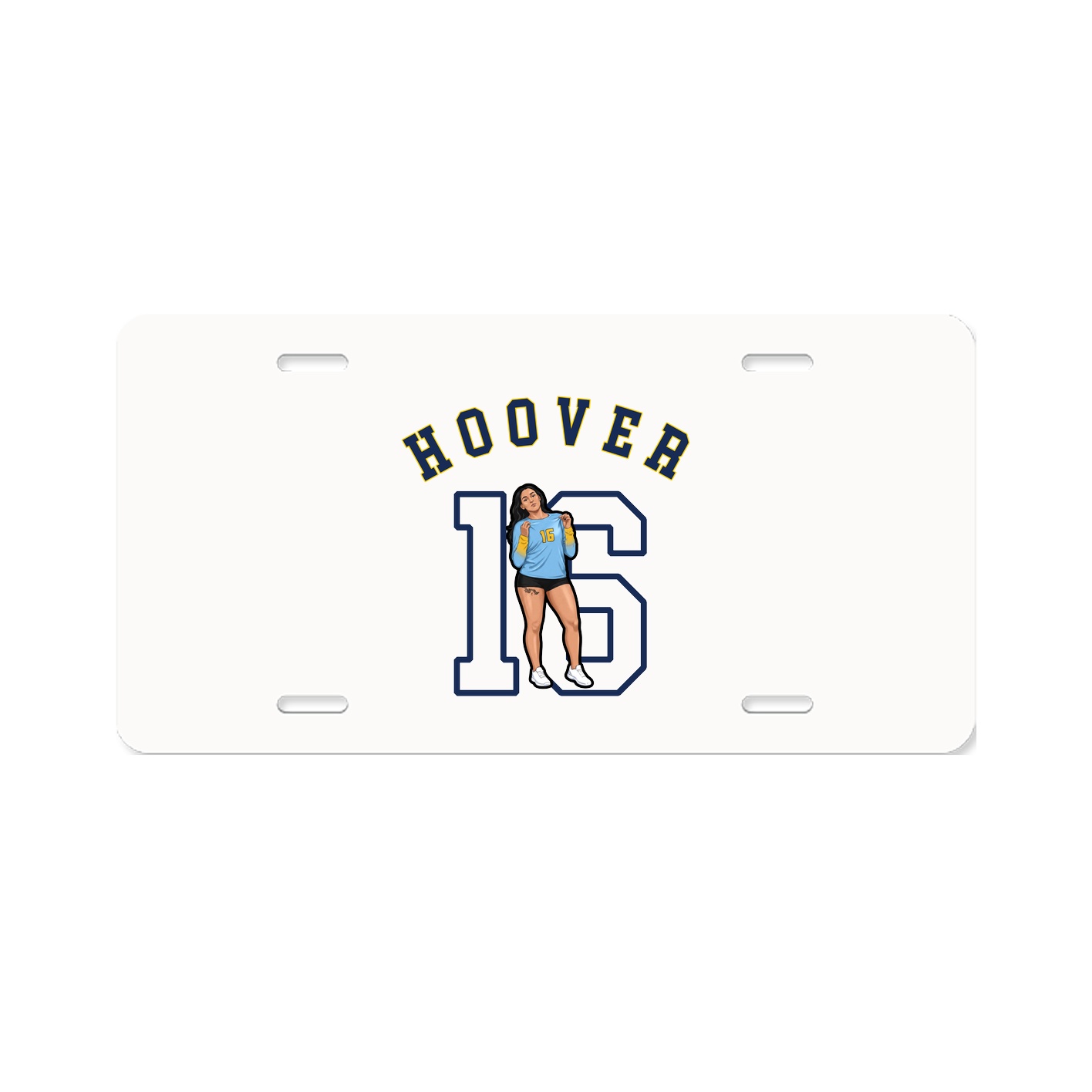 License Plate — Shirsey Arch in Classic