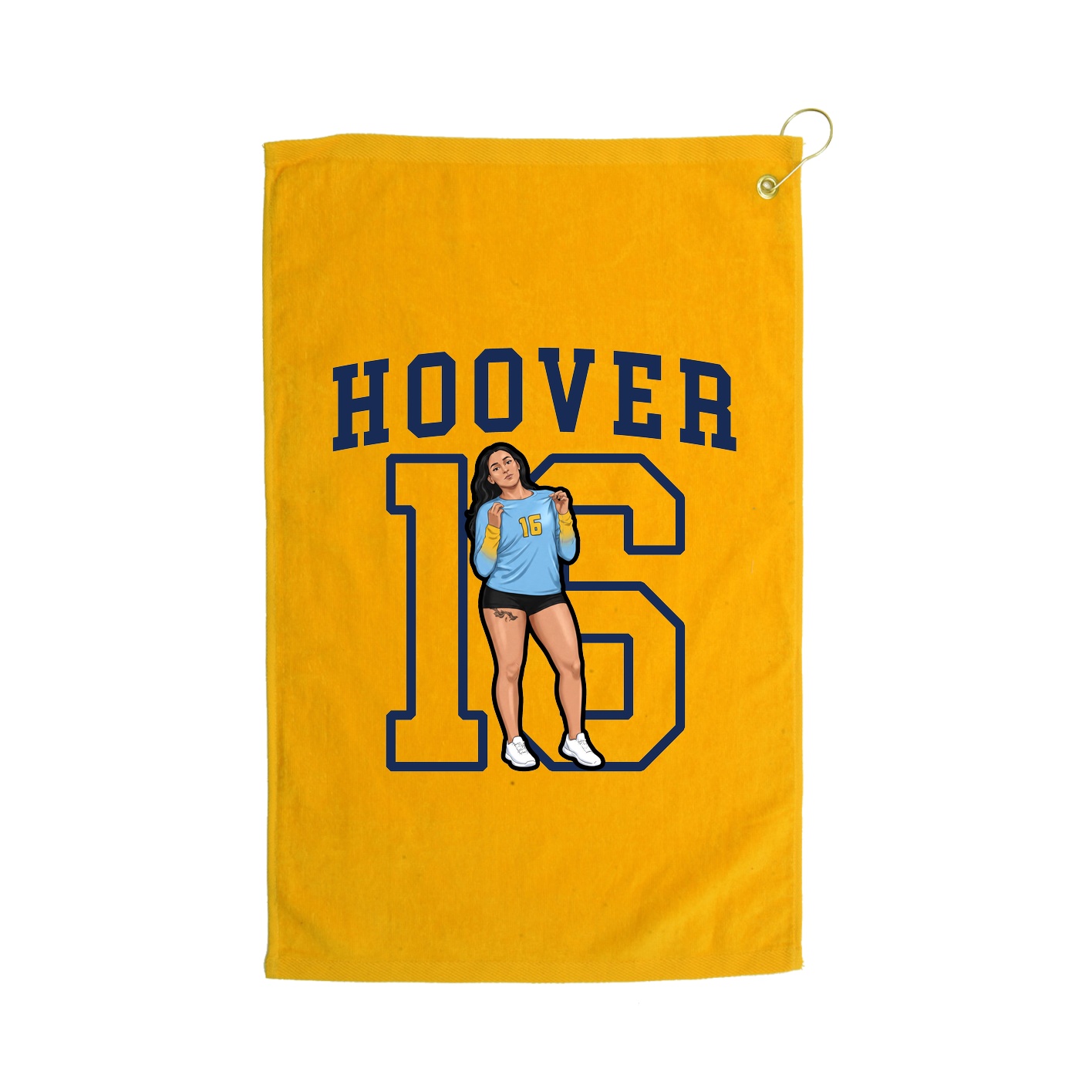 Golf Towel — Shirsey in Gold