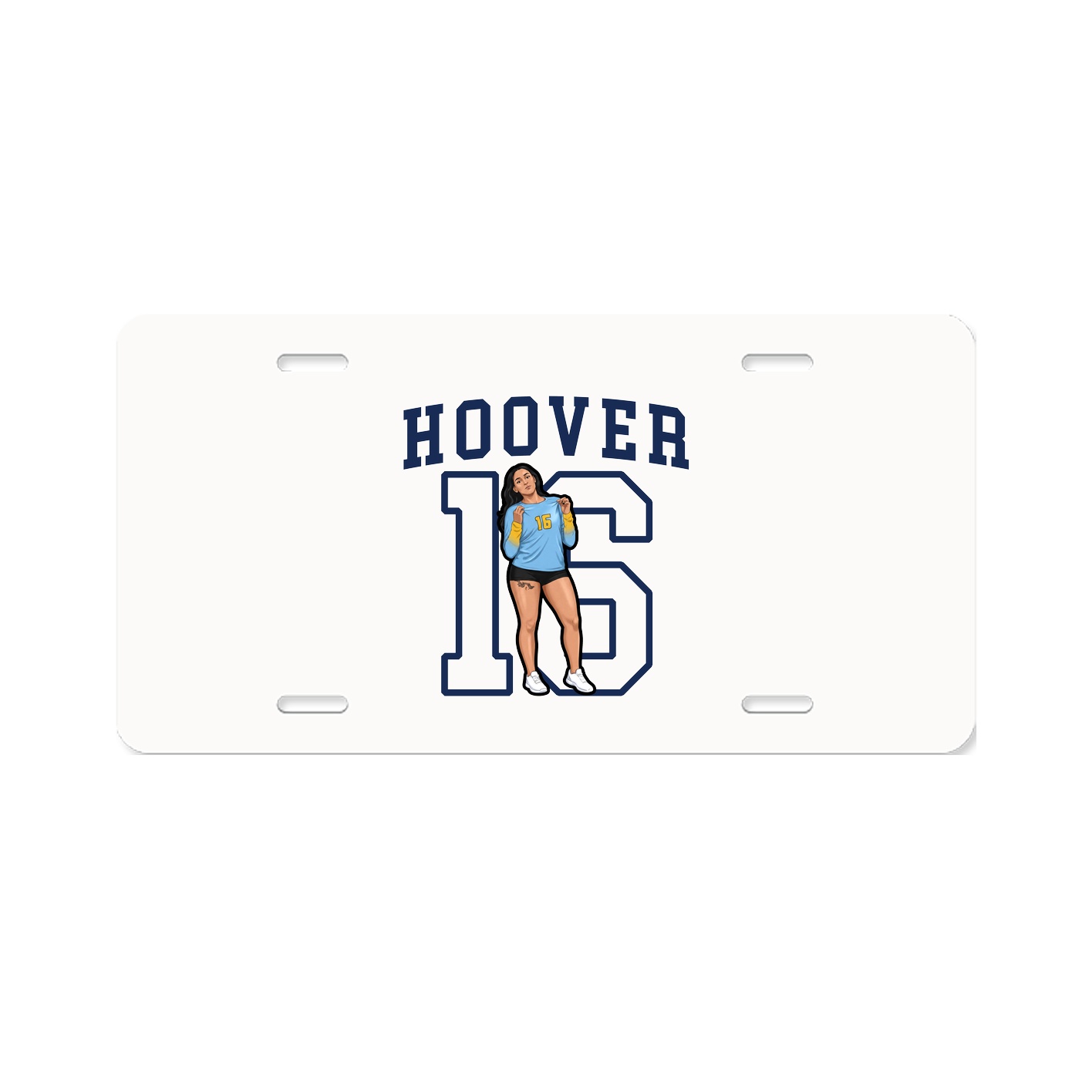 Aluminum License Plate