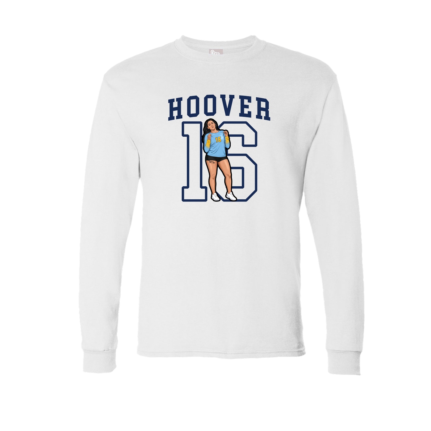 Long Sleeve Tee — Shirsey in White