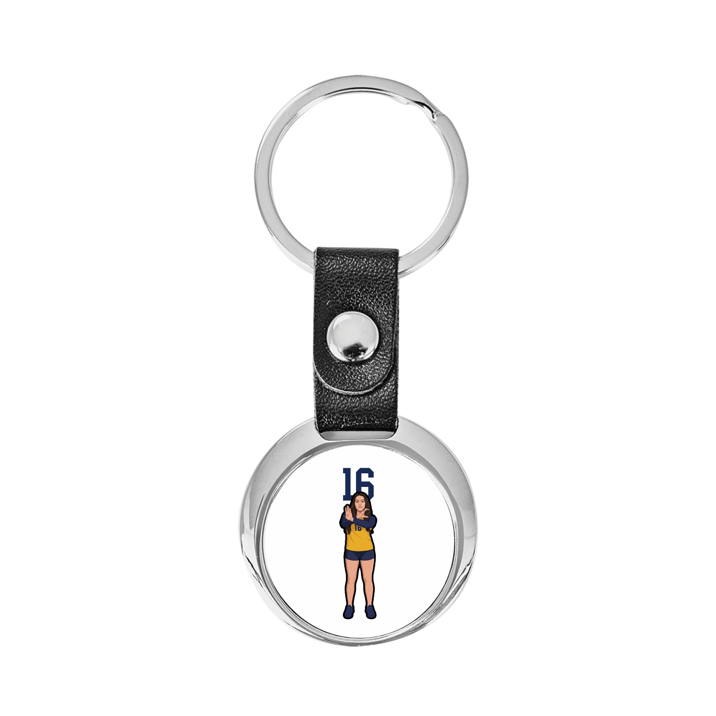 Key Chain — Number Top in Classic