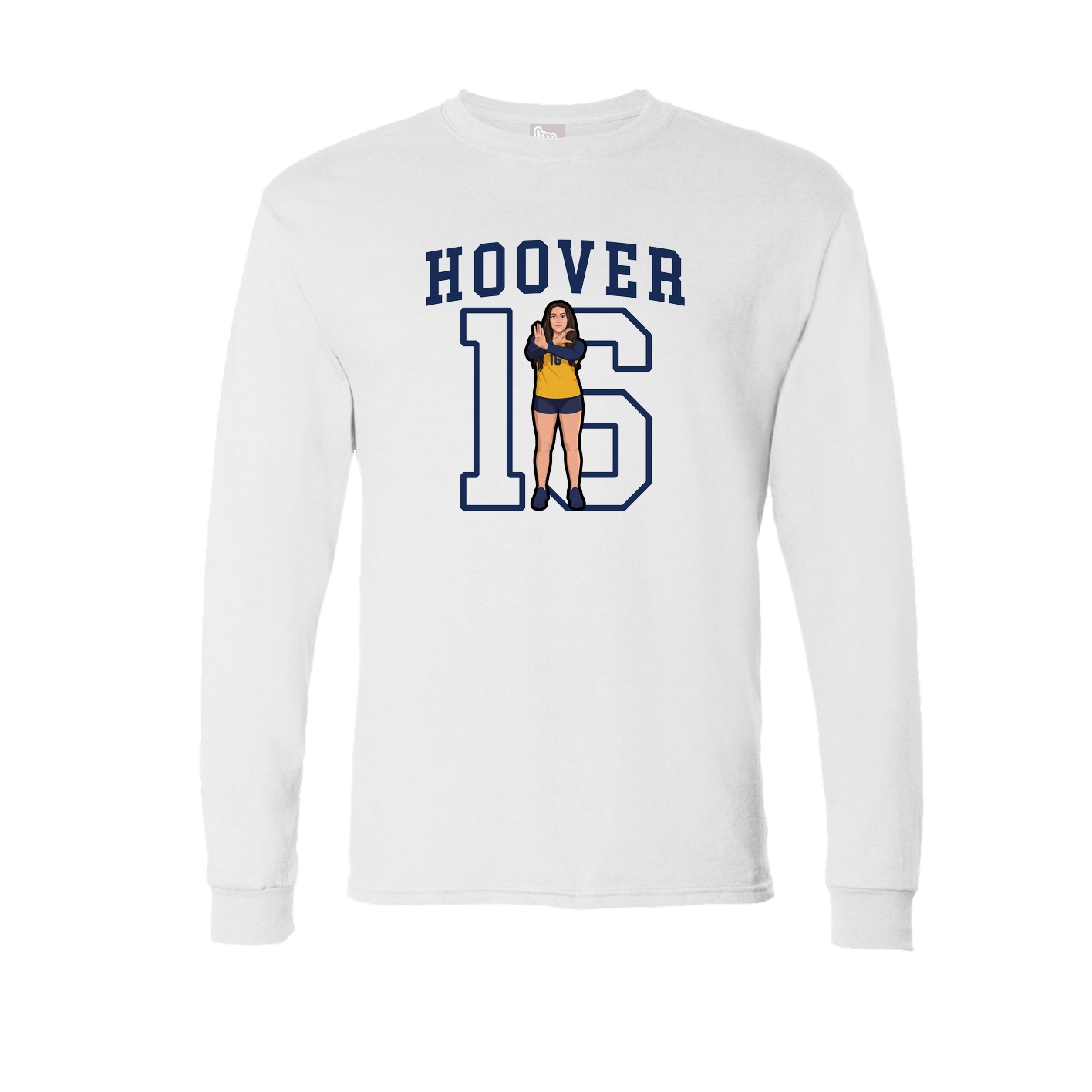 Long Sleeve Tee — Shirsey in White
