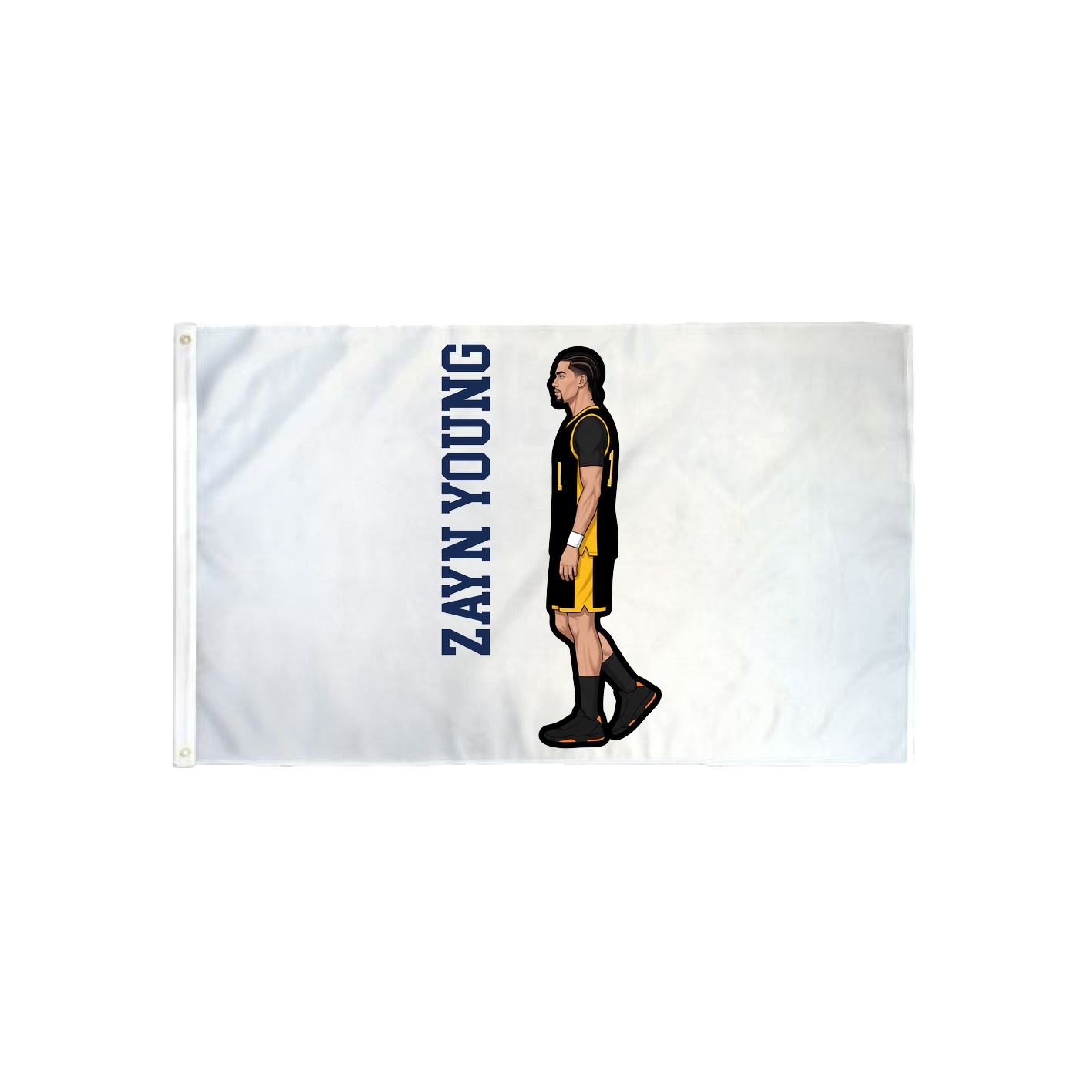 3x5 Flag — Name Vertical in Classic