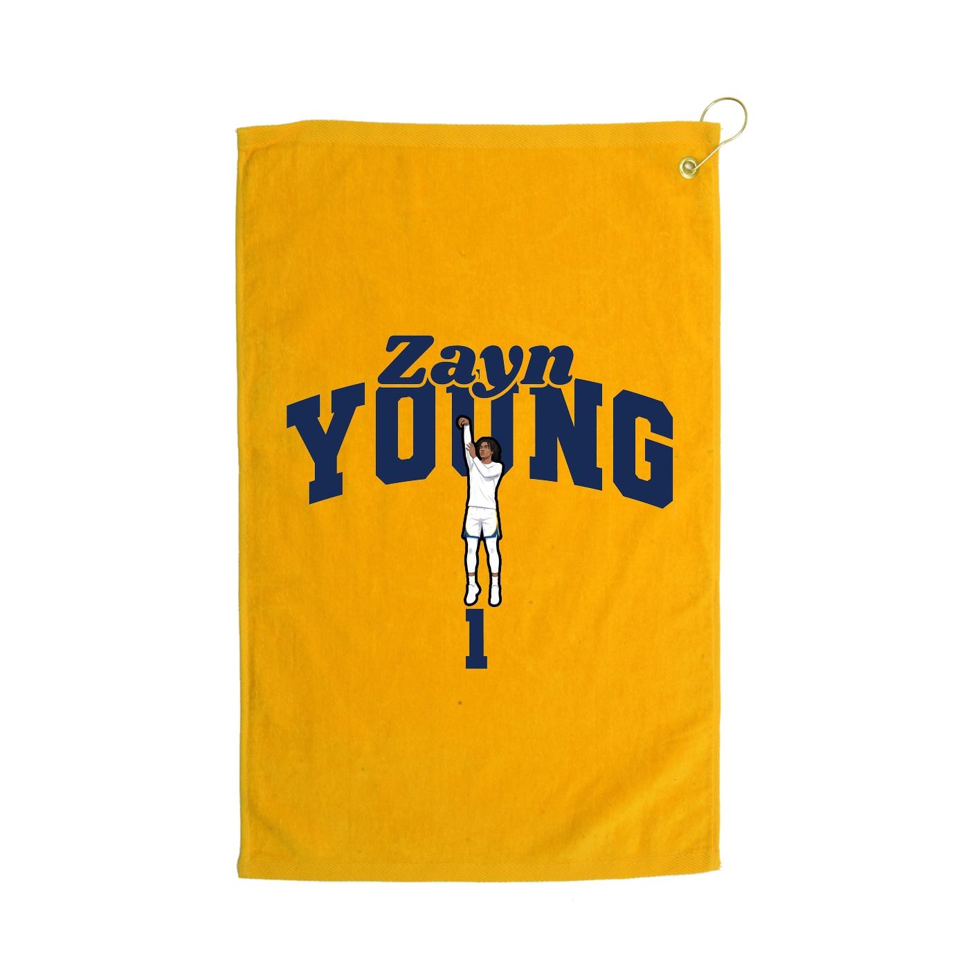 Golf Towel — Signature Arch in Gold