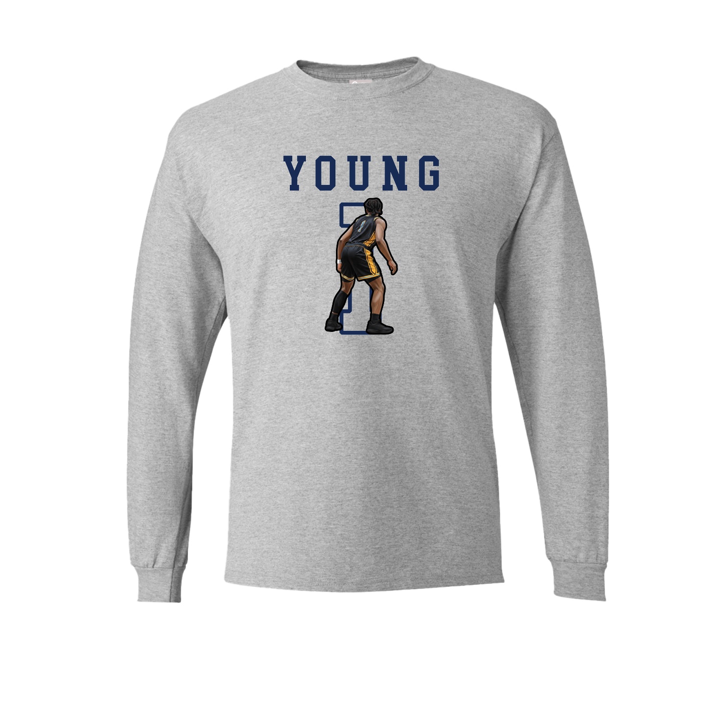 Long Sleeve Tee — Shirsey in Grey